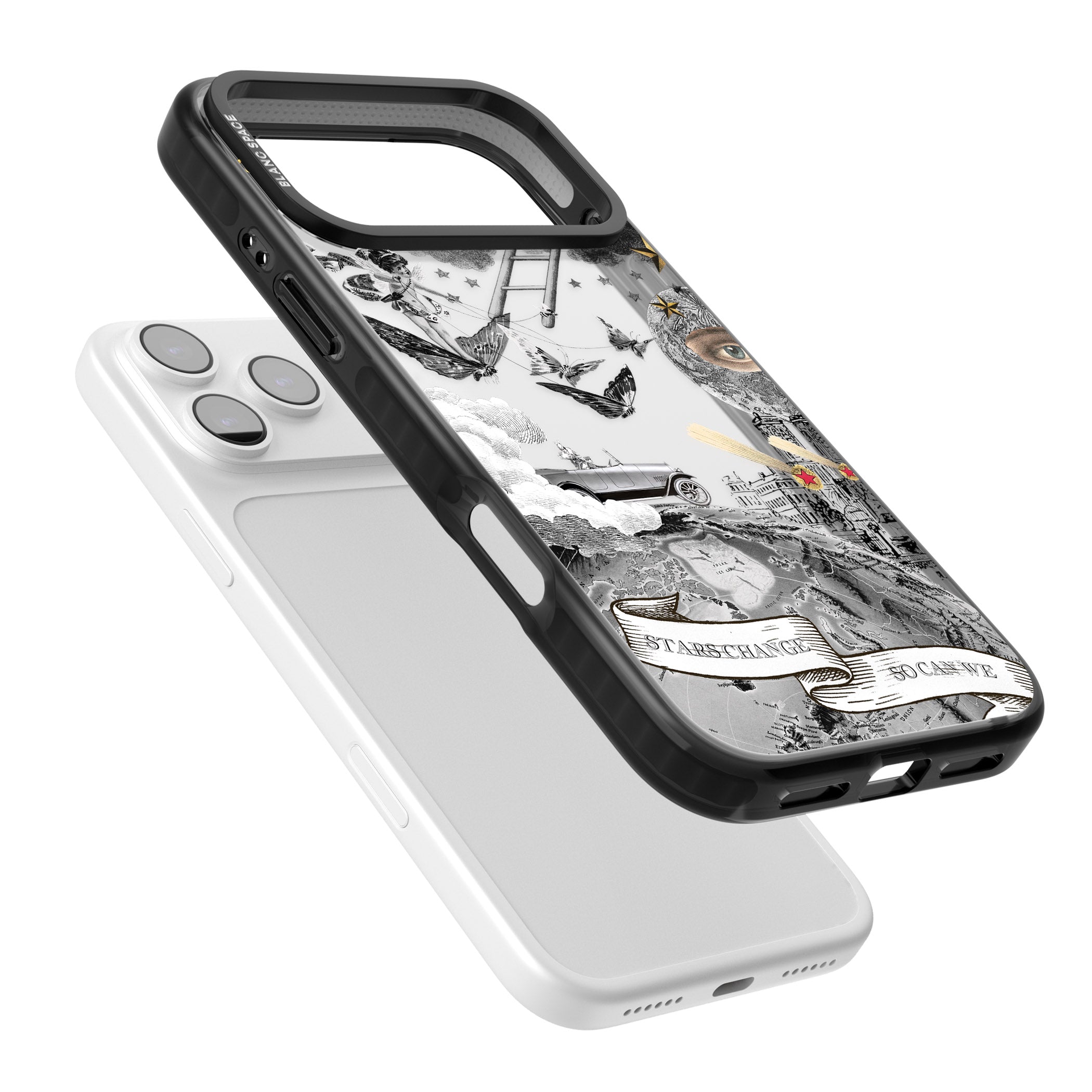 Stars Change So Can We iPhone 17 Pro Max Impact Black Phone Case Colours