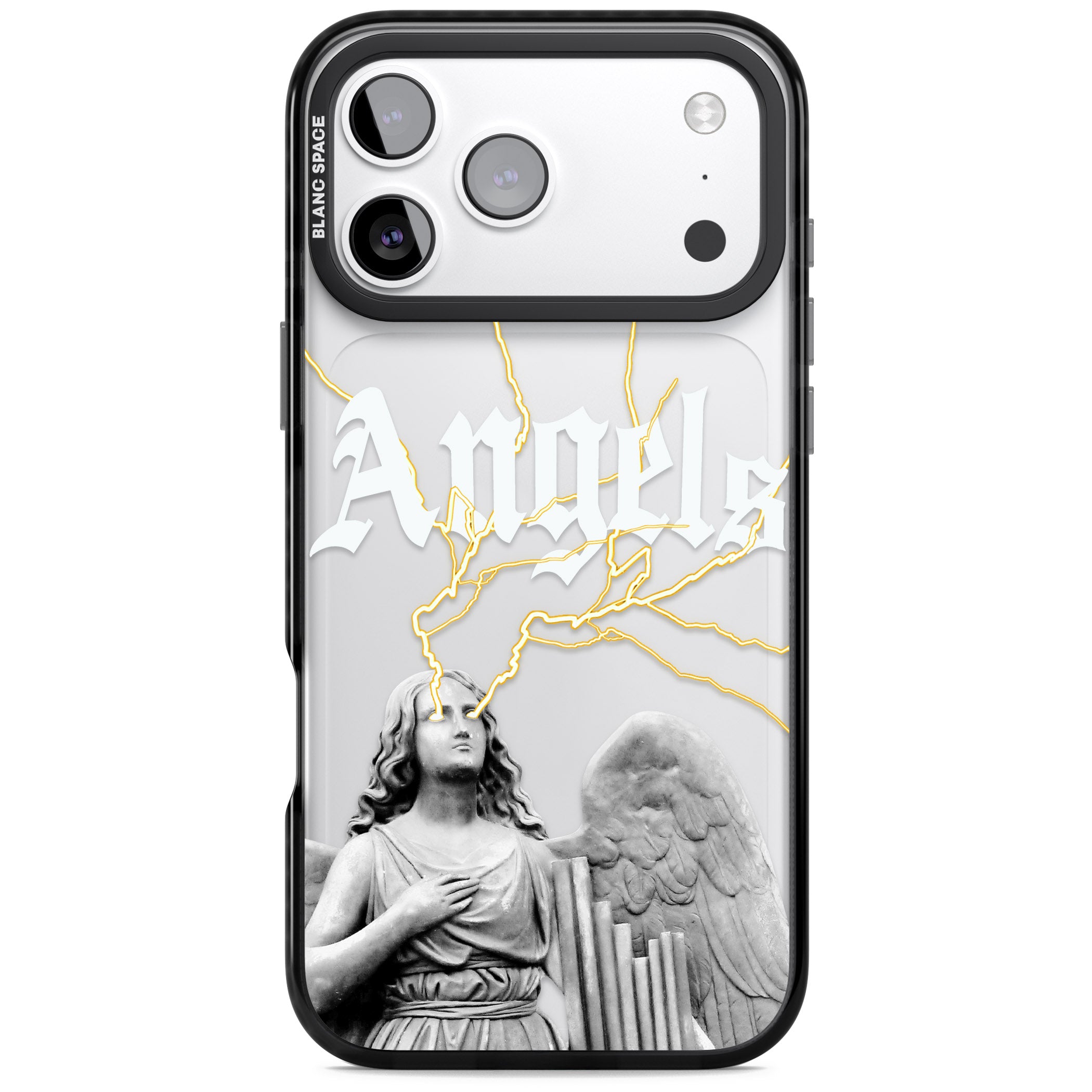 Angels iPhone 17 Pro Max Impact Black Phone Case