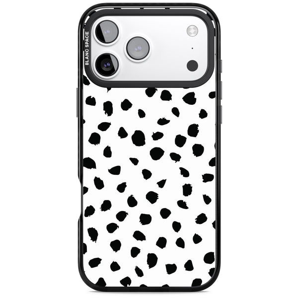 White Dalmatian Print