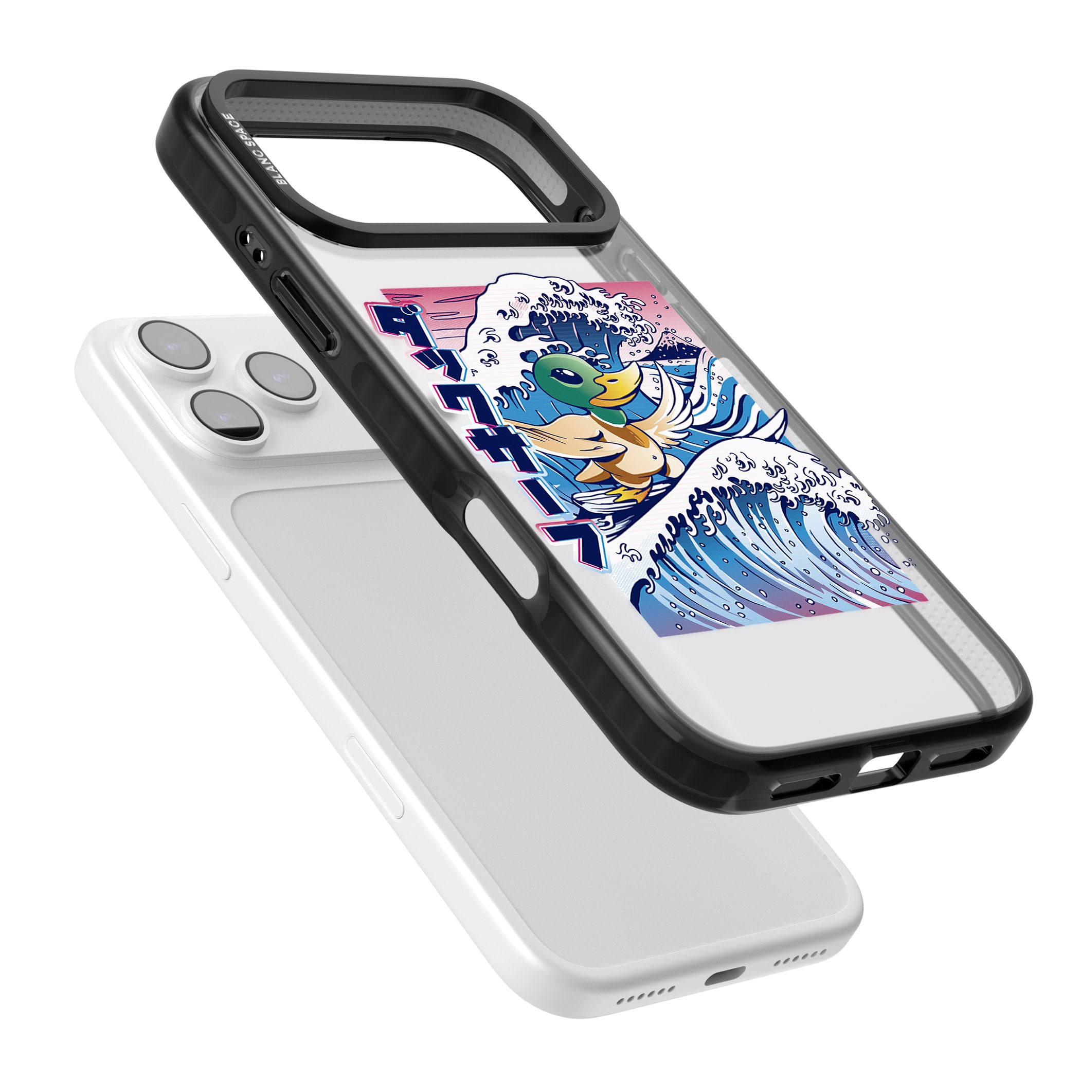 Duck Surf iPhone 17 Pro Max Impact Black Phone Case Colours