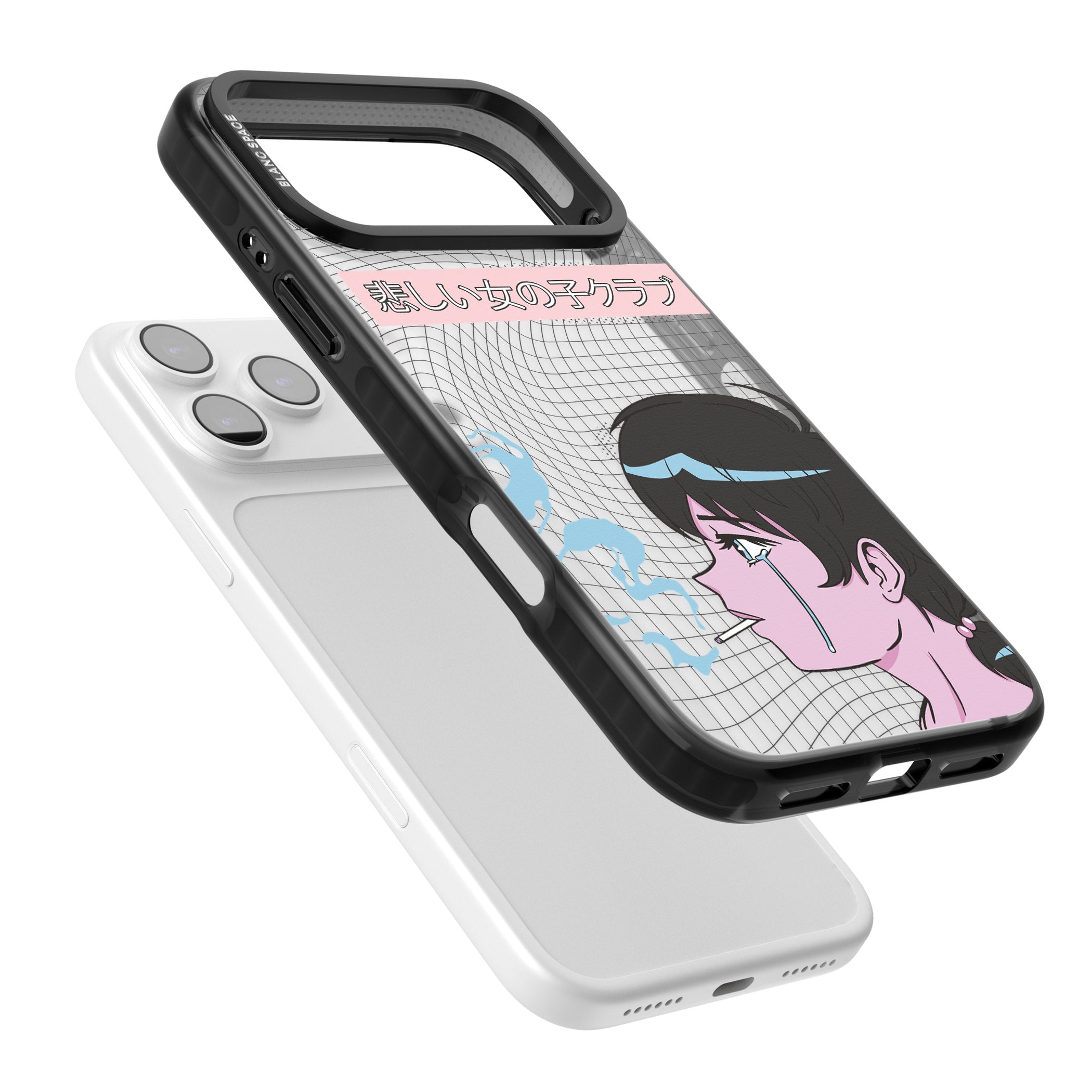 Lost Love iPhone 17 Pro Max Impact Black Phone Case Colours