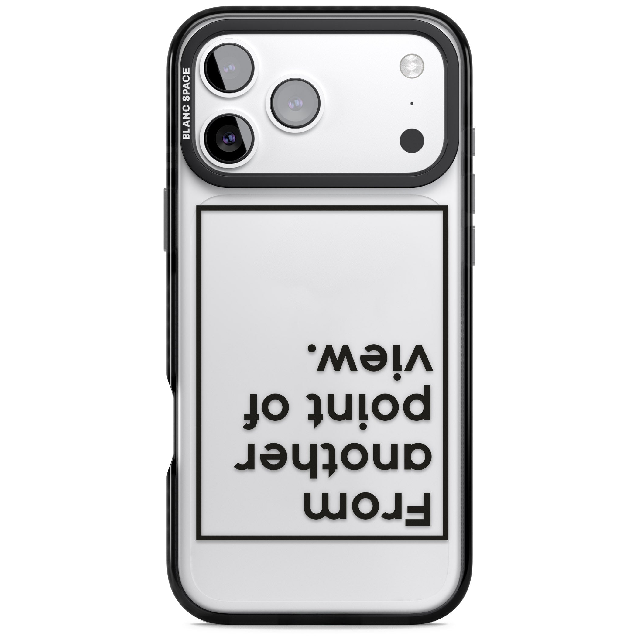 Another Point Of View iPhone 17 Pro Max Impact Black Phone Case