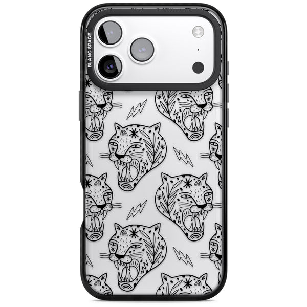 Black Tiger Roar Pattern