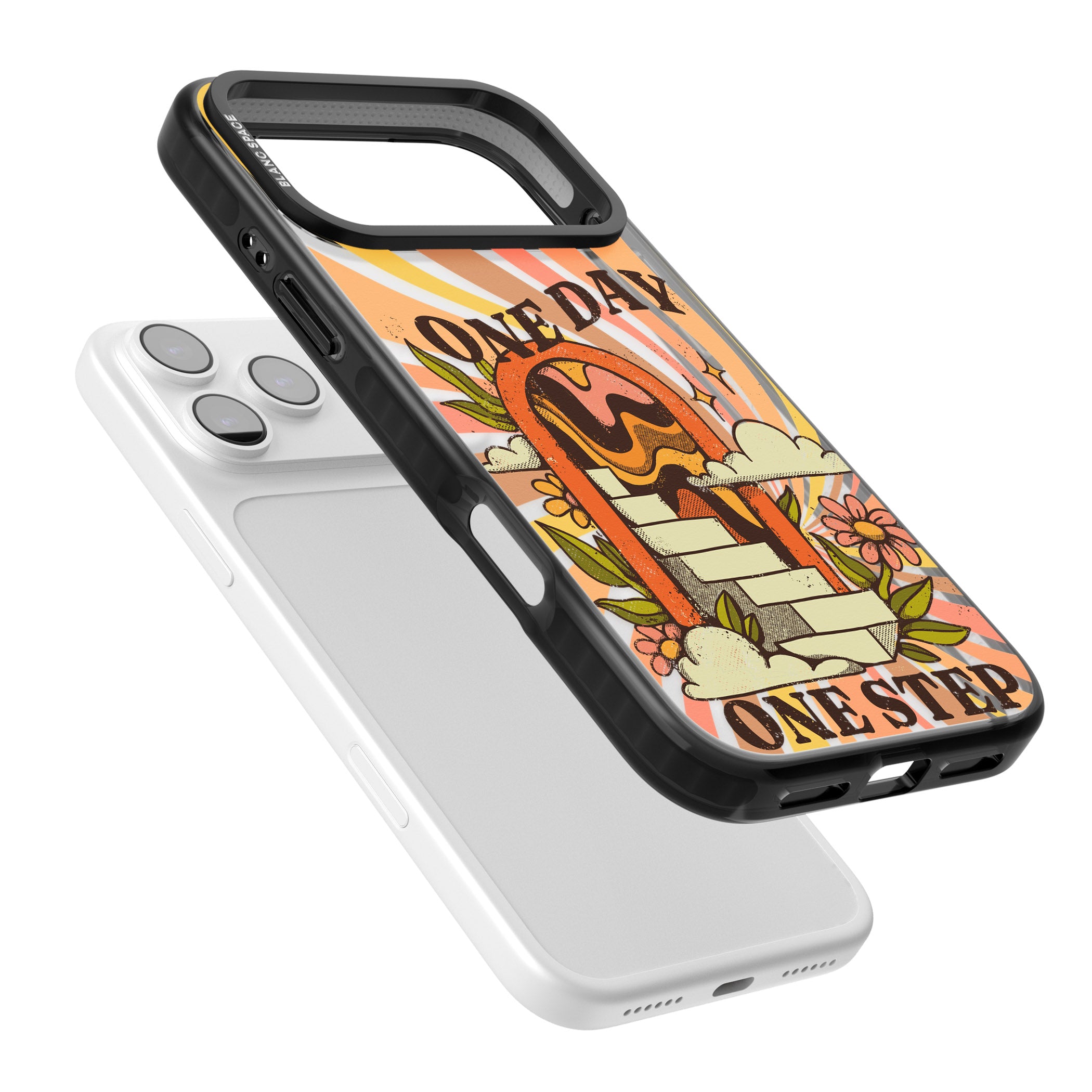 One Day One Step iPhone 17 Pro Max Impact Black Phone Case Colours