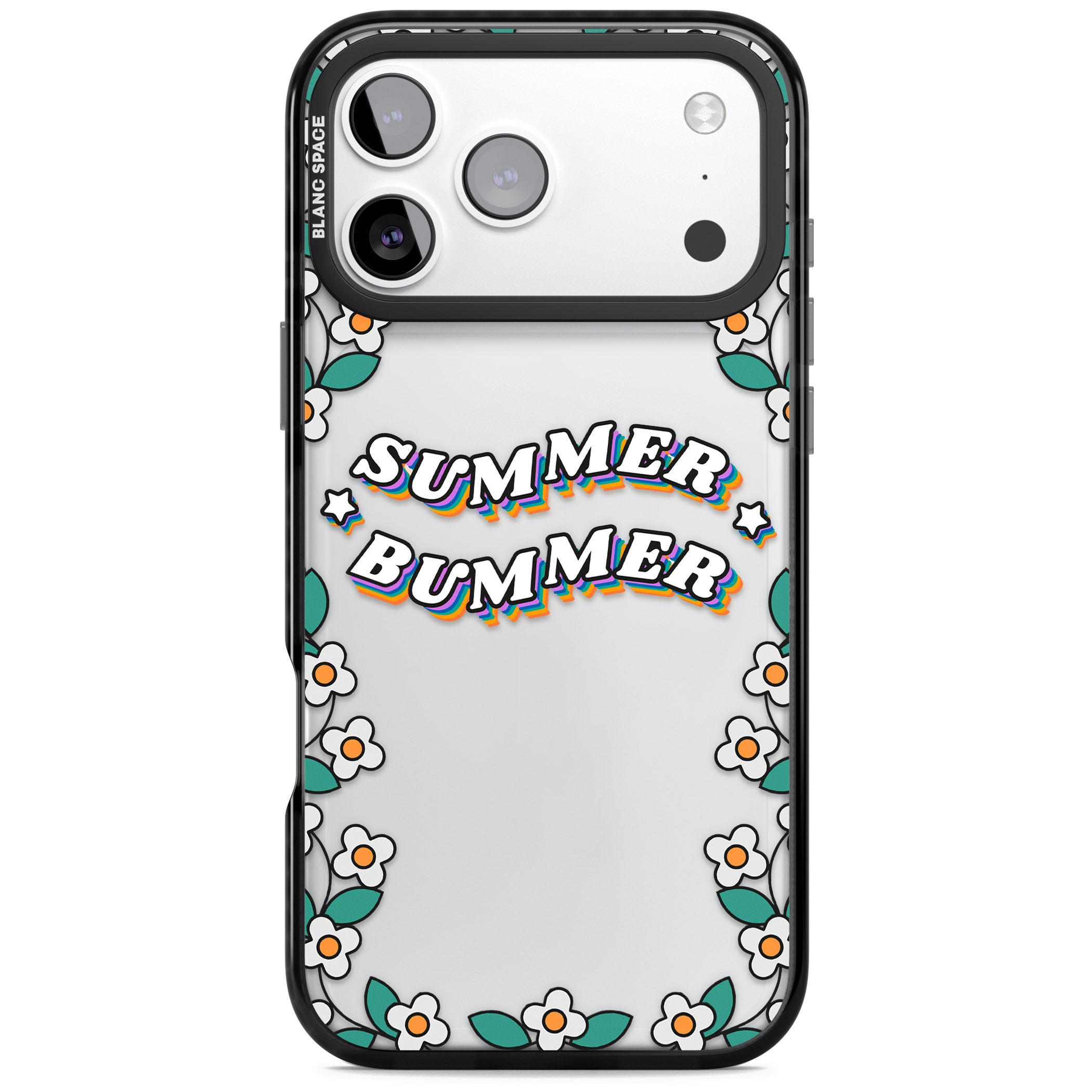 Summer Bummer iPhone 17 Pro Max Impact Black Phone Case
