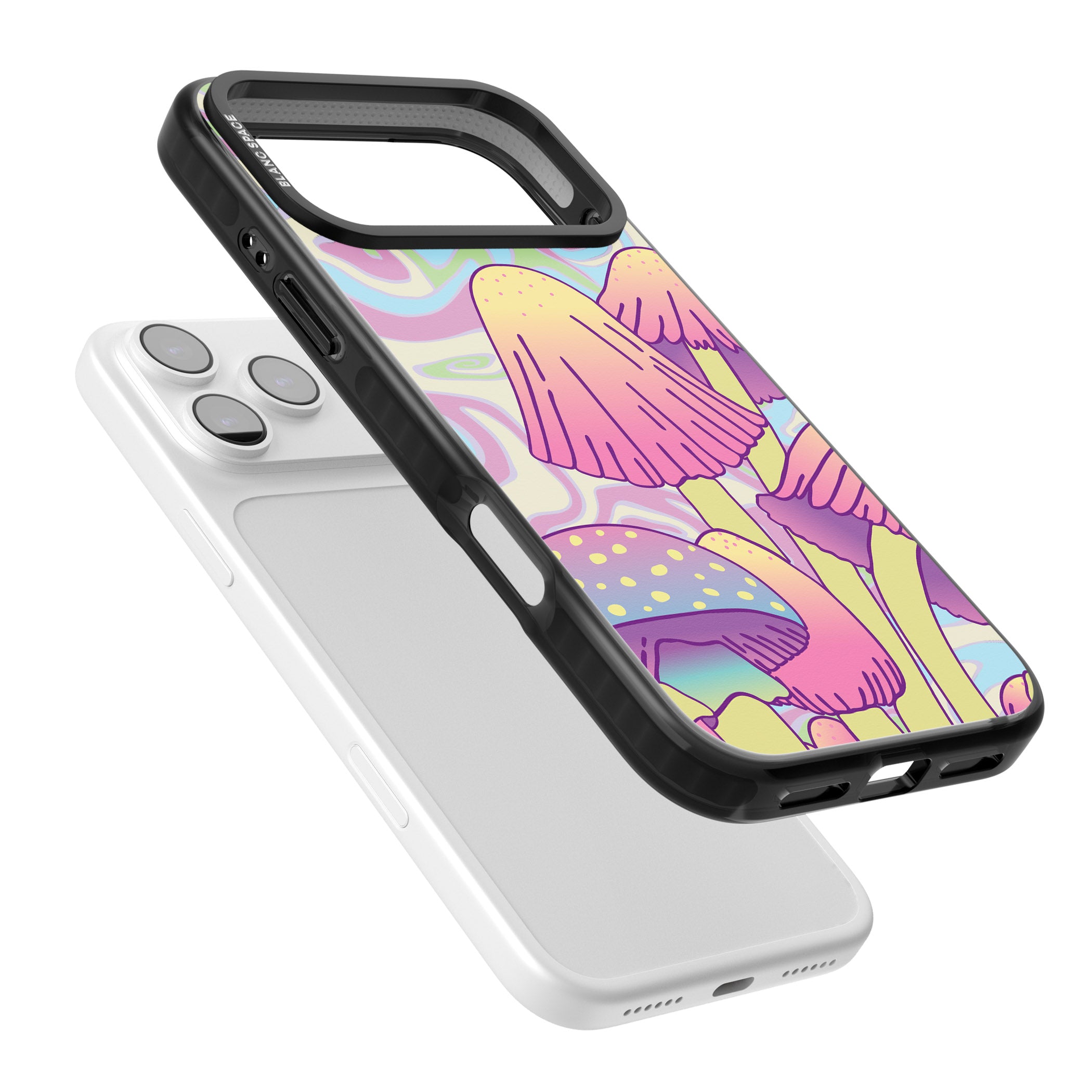 Shroomin' iPhone 17 Pro Max Impact Black Phone Case Colours