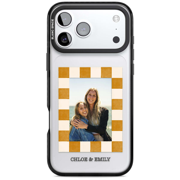 Personalised Citrus Check Photo