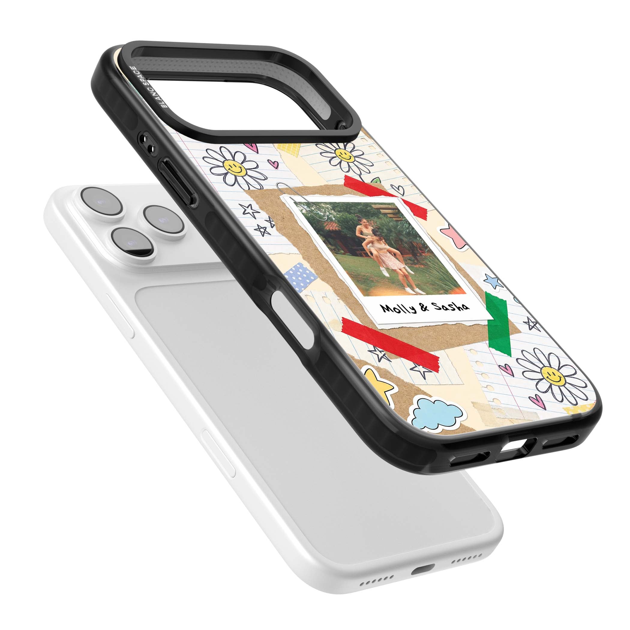 Scrapbook Photo coquette iPhone case | Clear Impact case for iPhone 17 Pro, iPhone 17 Pro Max