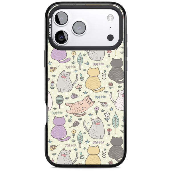 Cat Pattern Cream