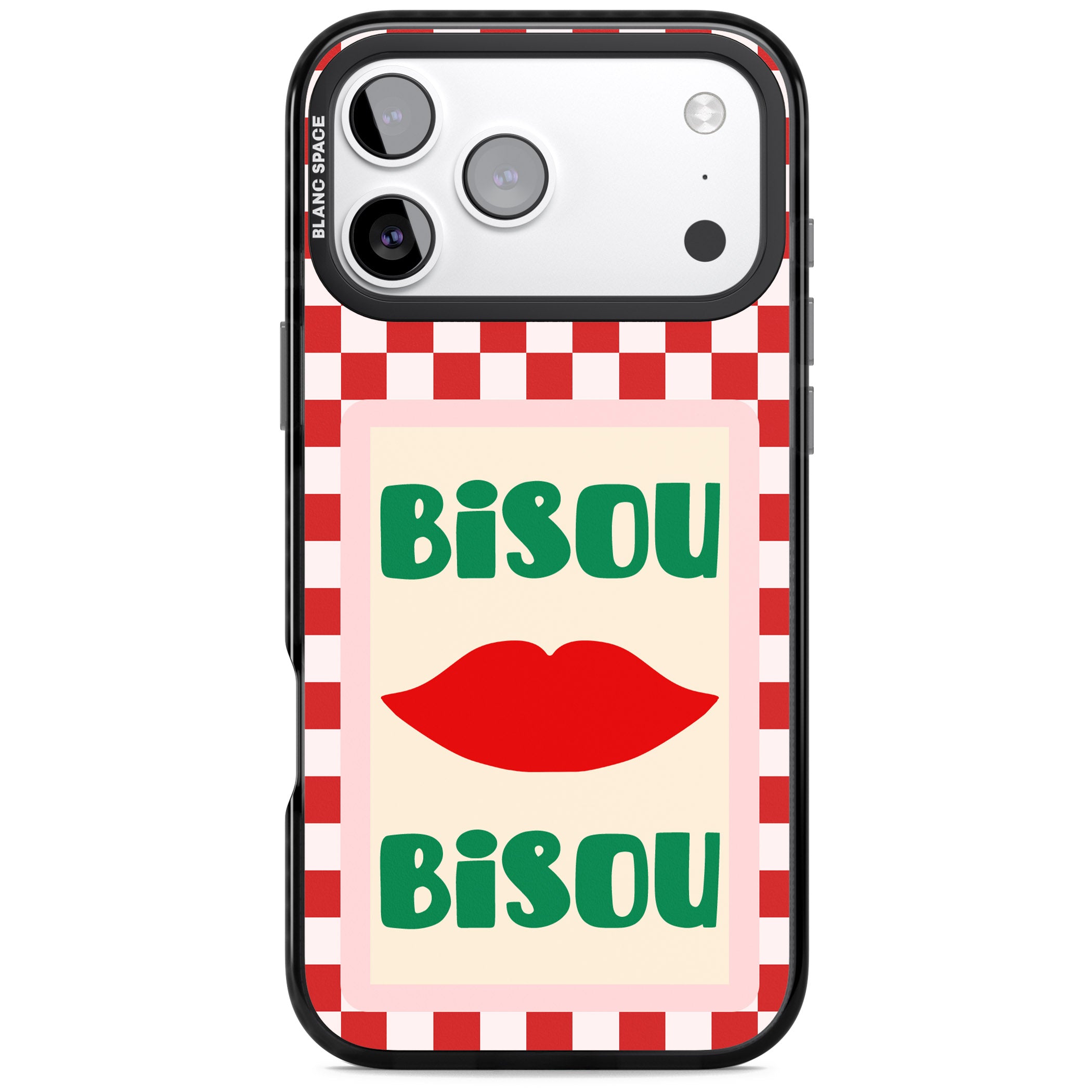 Bisou iPhone 17 Pro Max Impact Black Phone Case