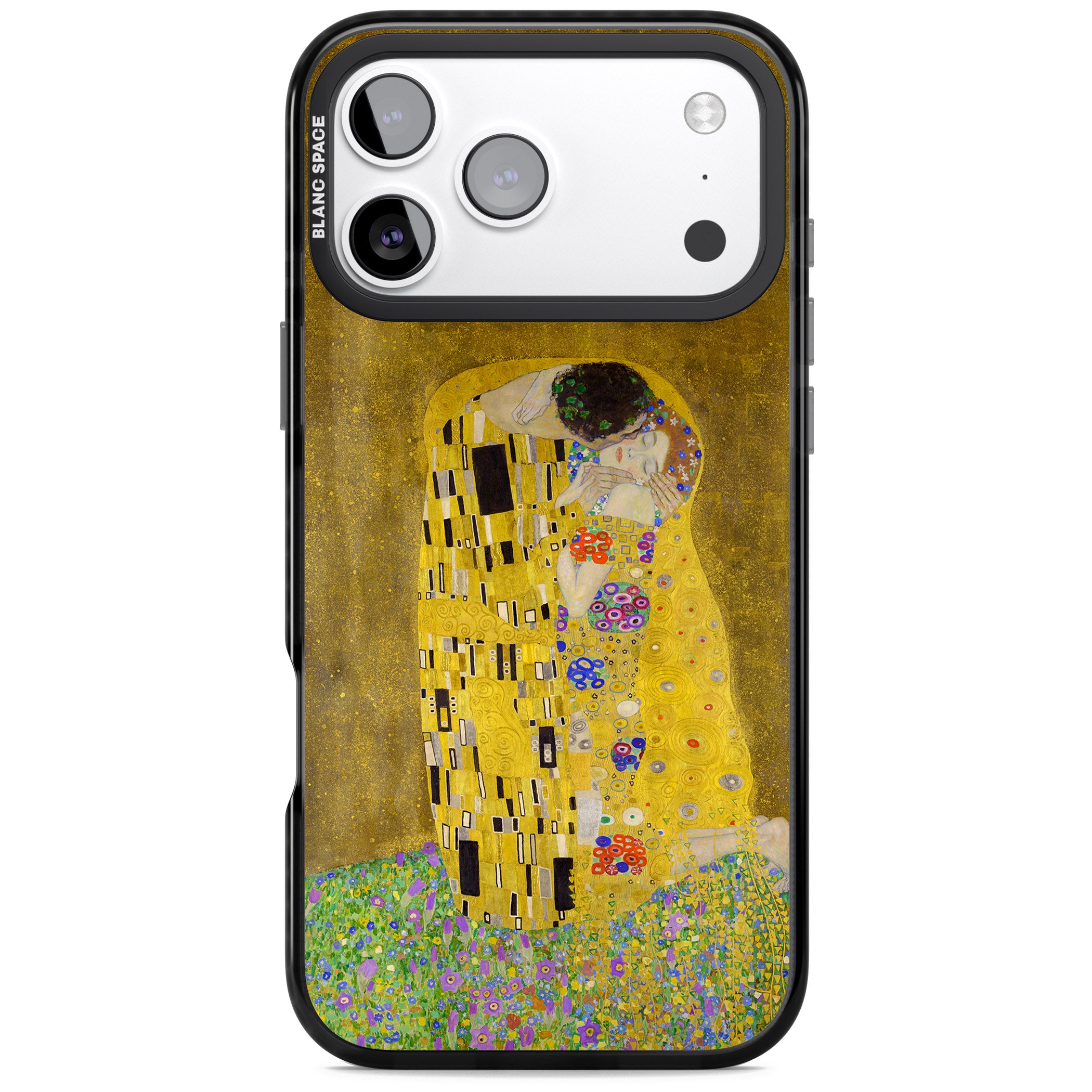 The Kiss iPhone 17 Pro Max Impact Black Phone Case