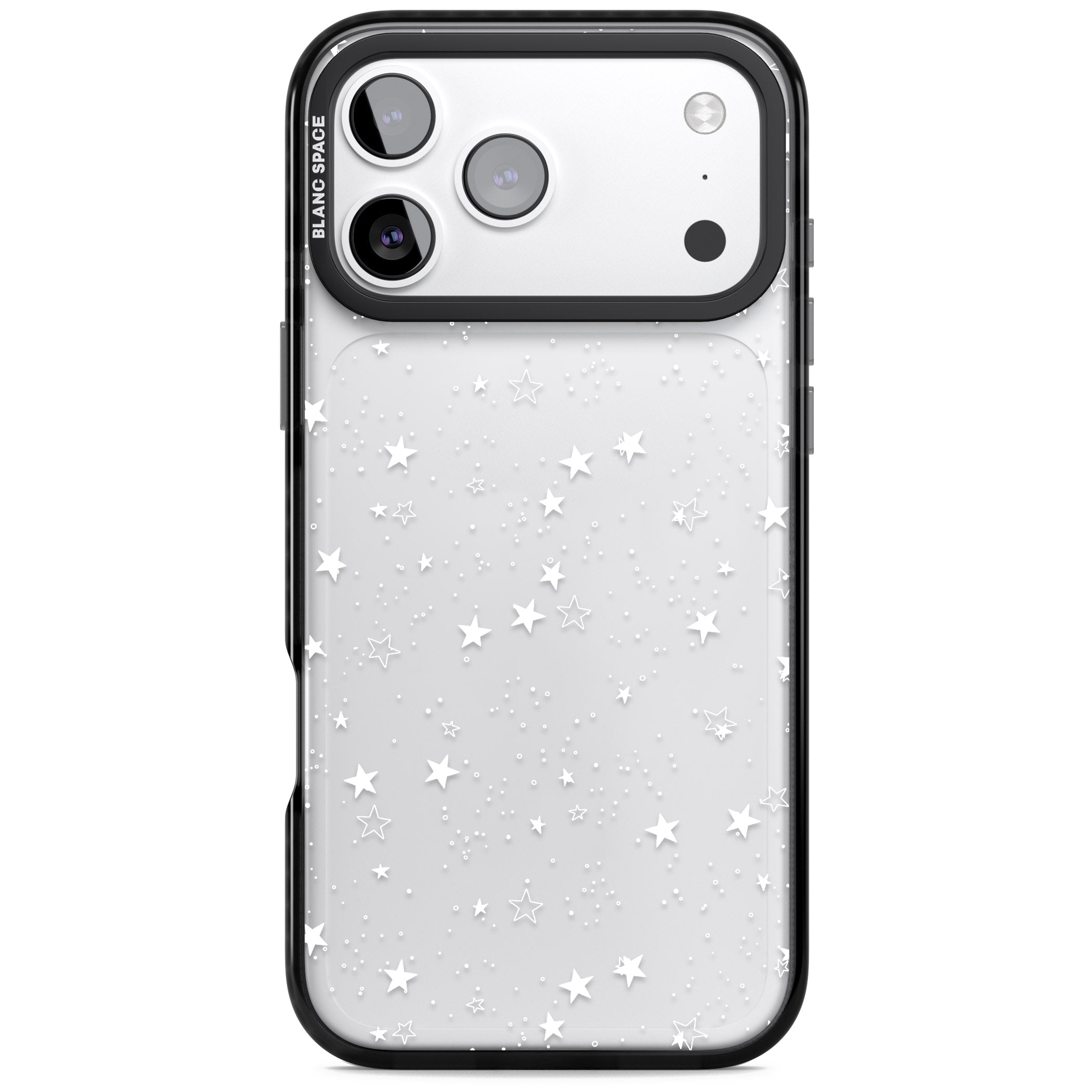 Midnight Starfield iPhone 17 Pro Max Impact Black Phone Case