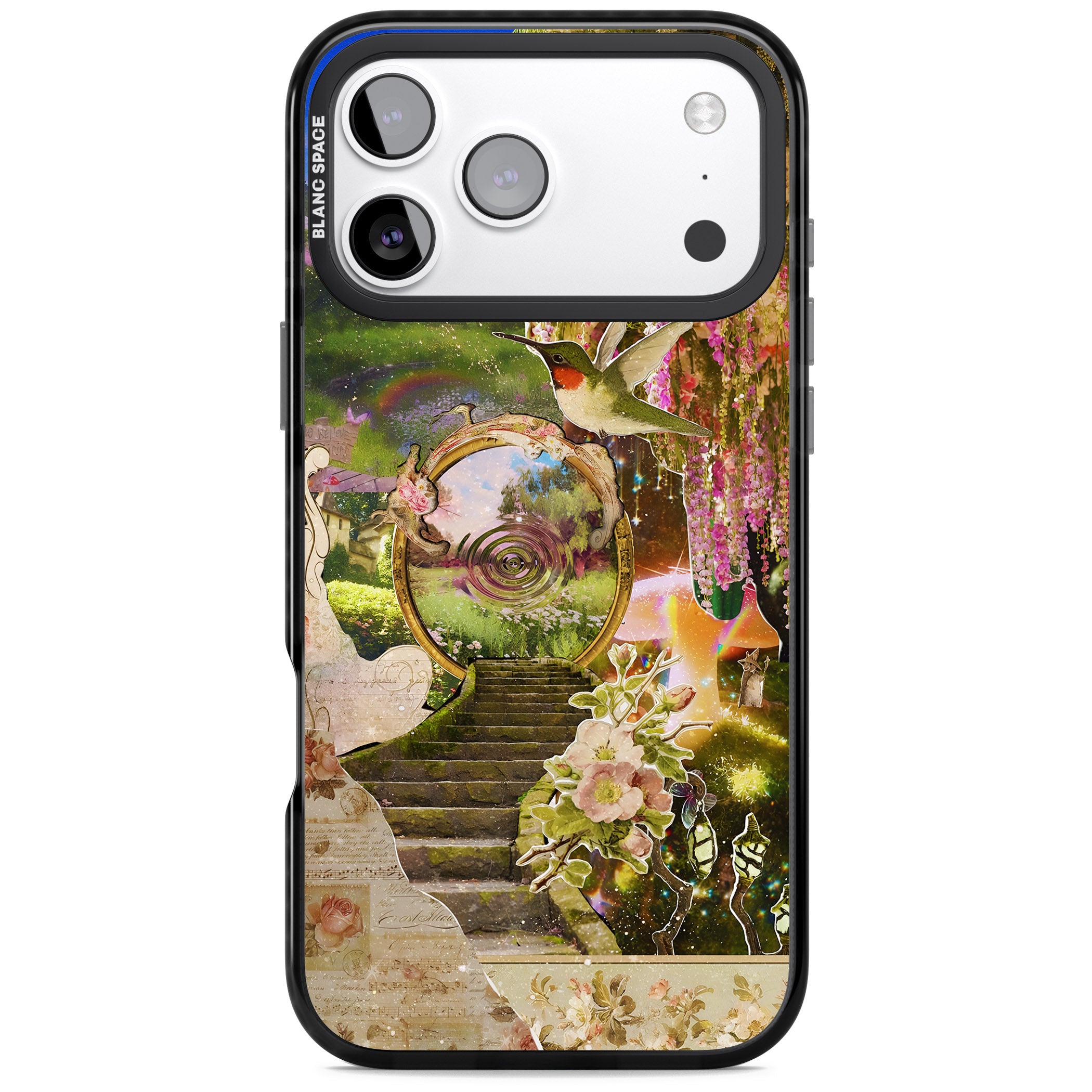 Fairy Portal iPhone 17 Pro Max Impact Black Phone Case