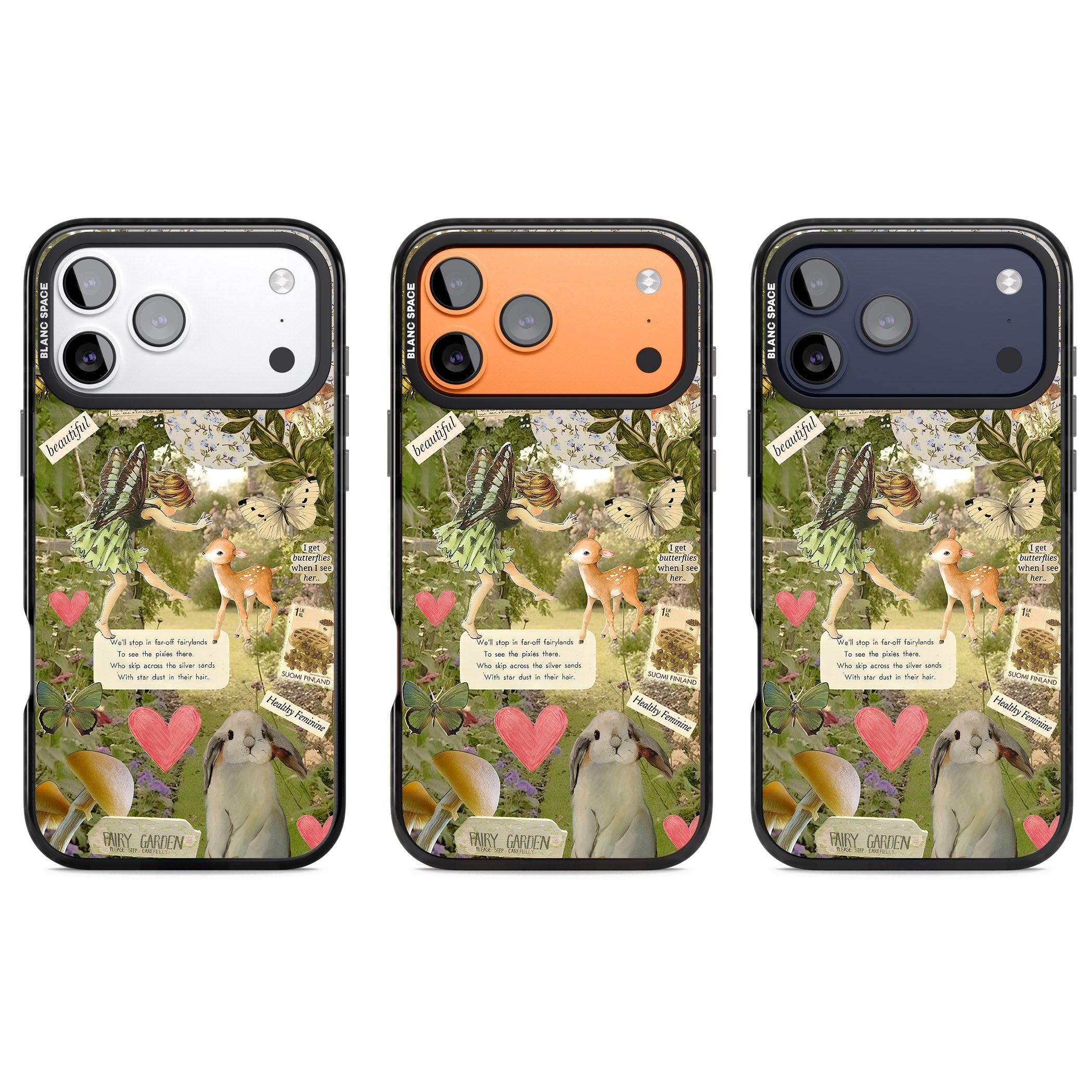 Soft Fairy iPhone 17 Pro Impact Black Phone Case APT Impact Protection