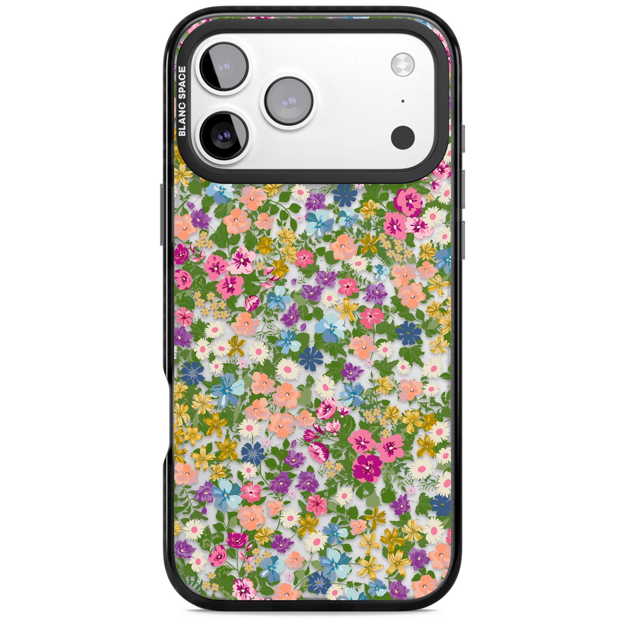 Tuscan Meadow iPhone 17 Pro Max Impact Black Phone Case