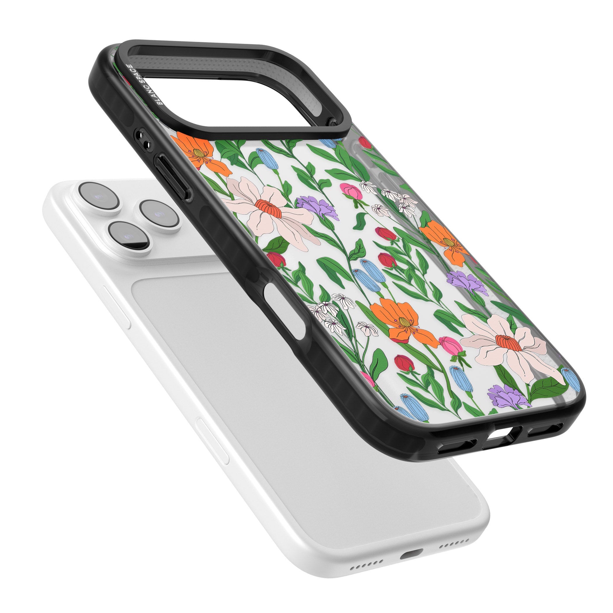 Full Bloom iPhone 17 Pro Max Impact Black Phone Case Colours