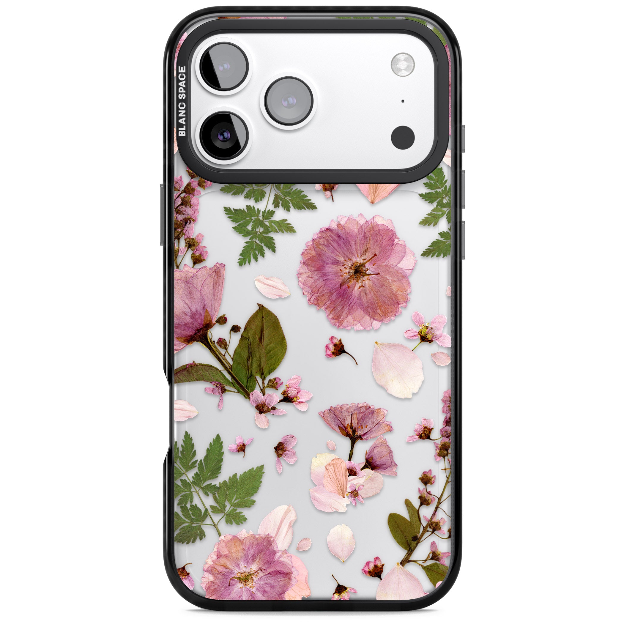 Blossom Bouquet iPhone 17 Pro Max Impact Black Phone Case