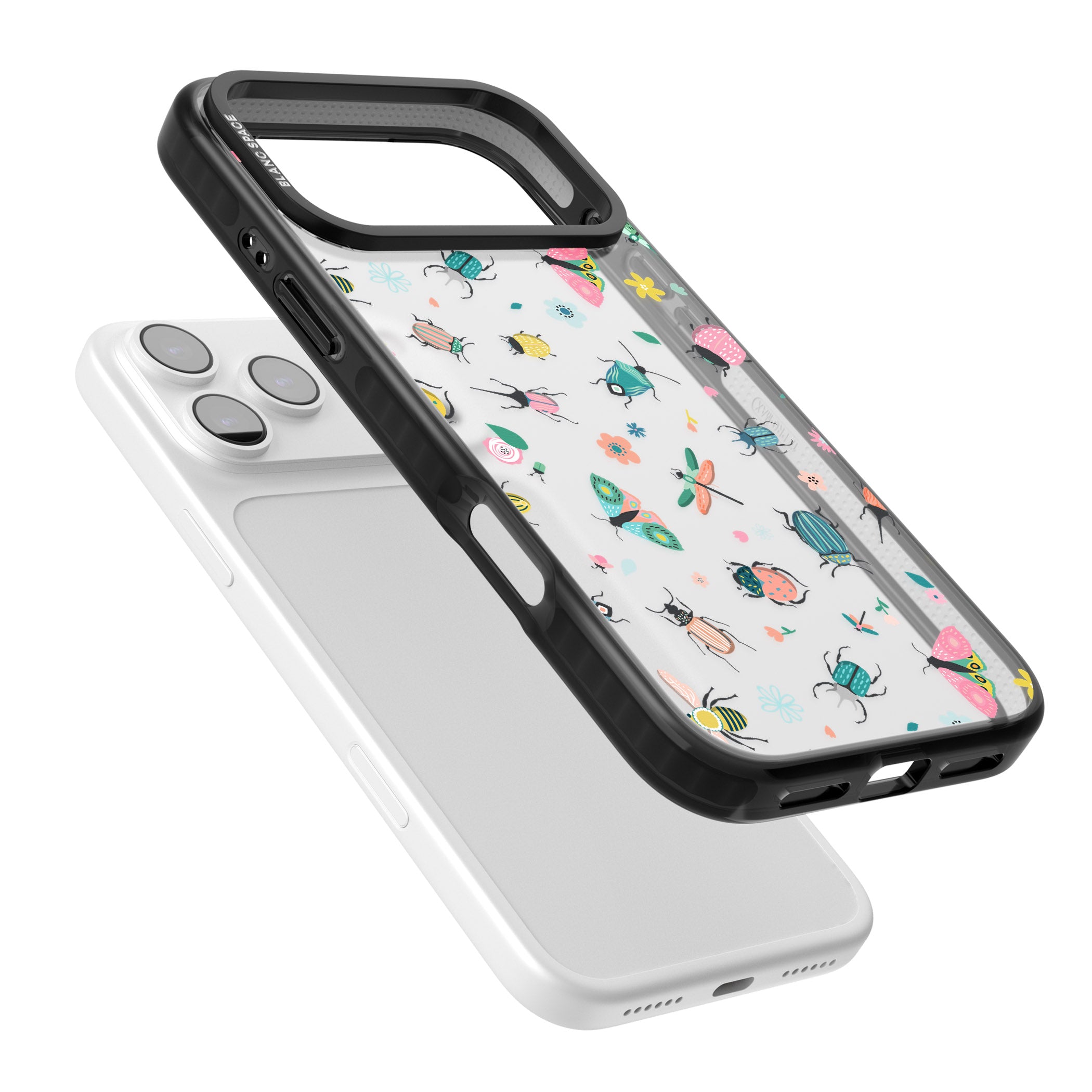 Playful Bug Life iPhone 17 Pro Max Impact Black Phone Case Colours