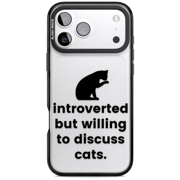 Introverted But Willing To Discuss Cats