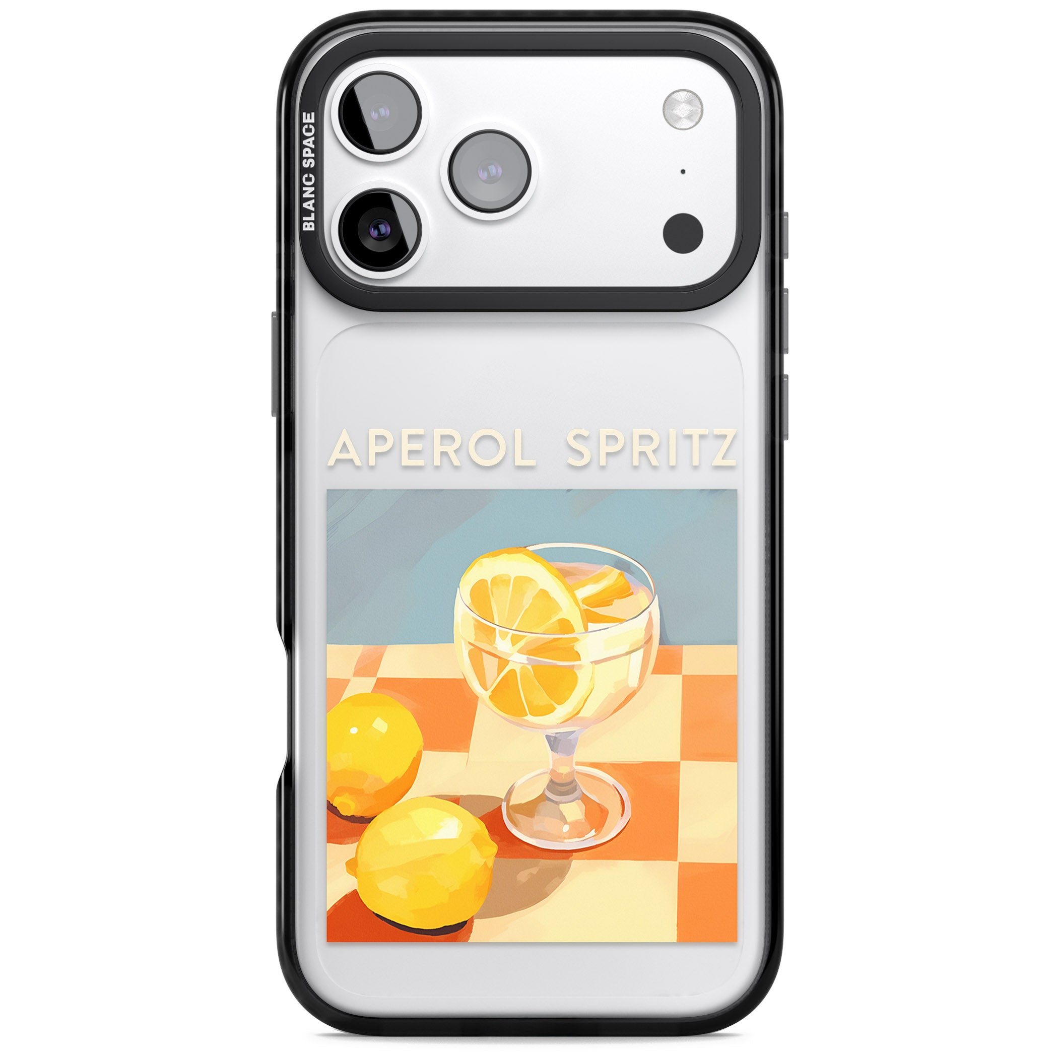 Lemon Spritz iPhone 17 Pro Max Impact Black Phone Case