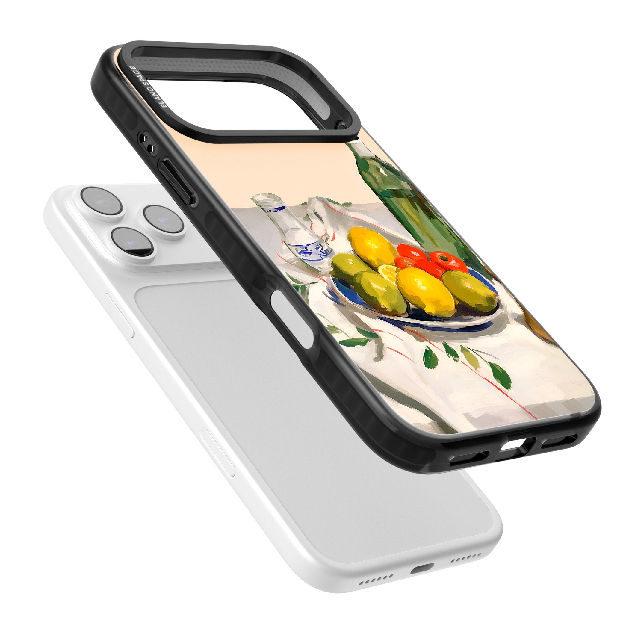 Mediterranean Fruit Salad iPhone 17 Pro Max Impact Black Phone Case Colours