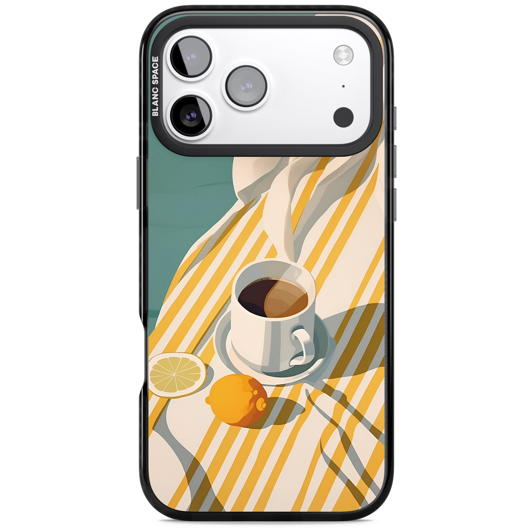 Morning Picnic iPhone 17 Pro Max Impact Black Phone Case