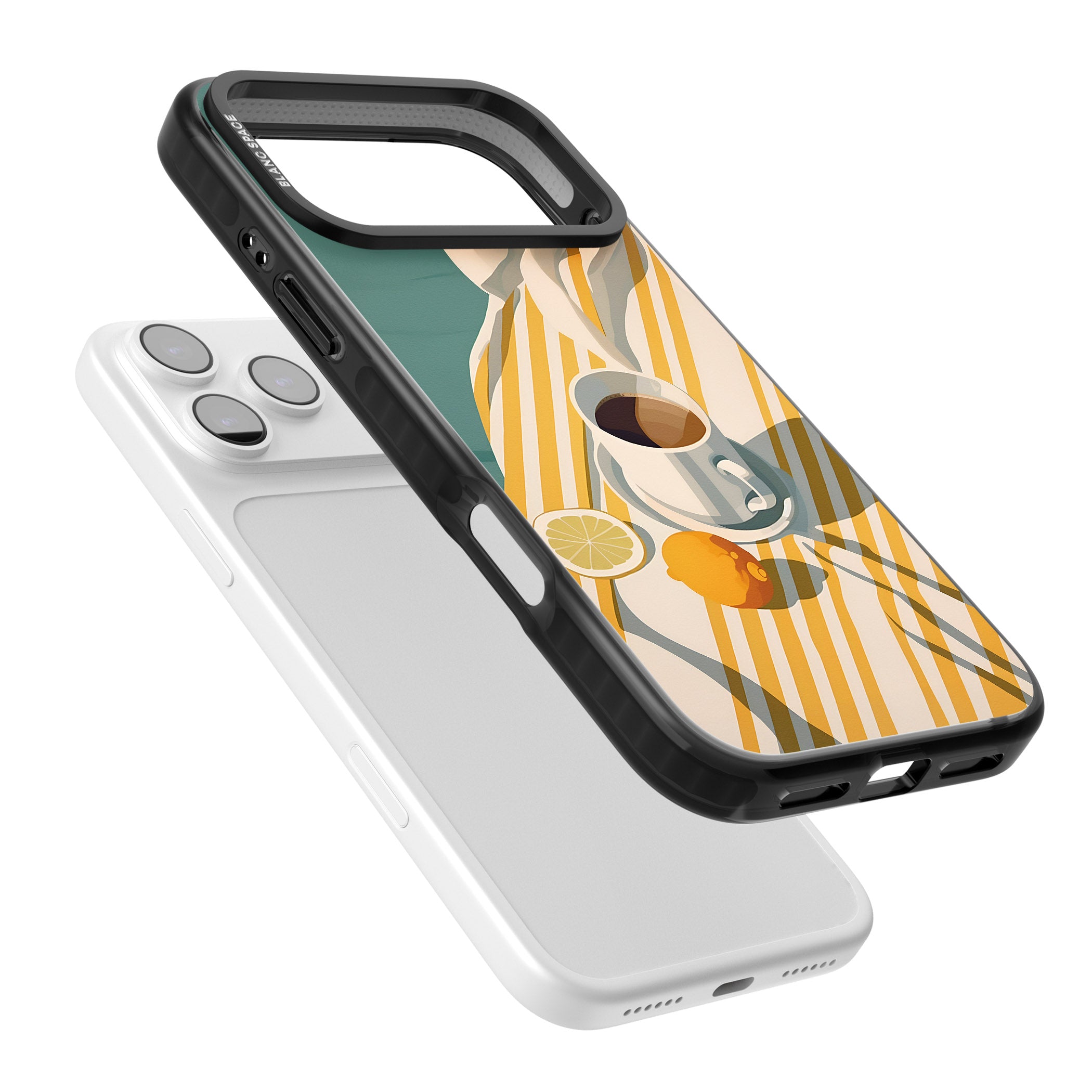 Morning Picnic iPhone 17 Pro Max Impact Black Phone Case Colours
