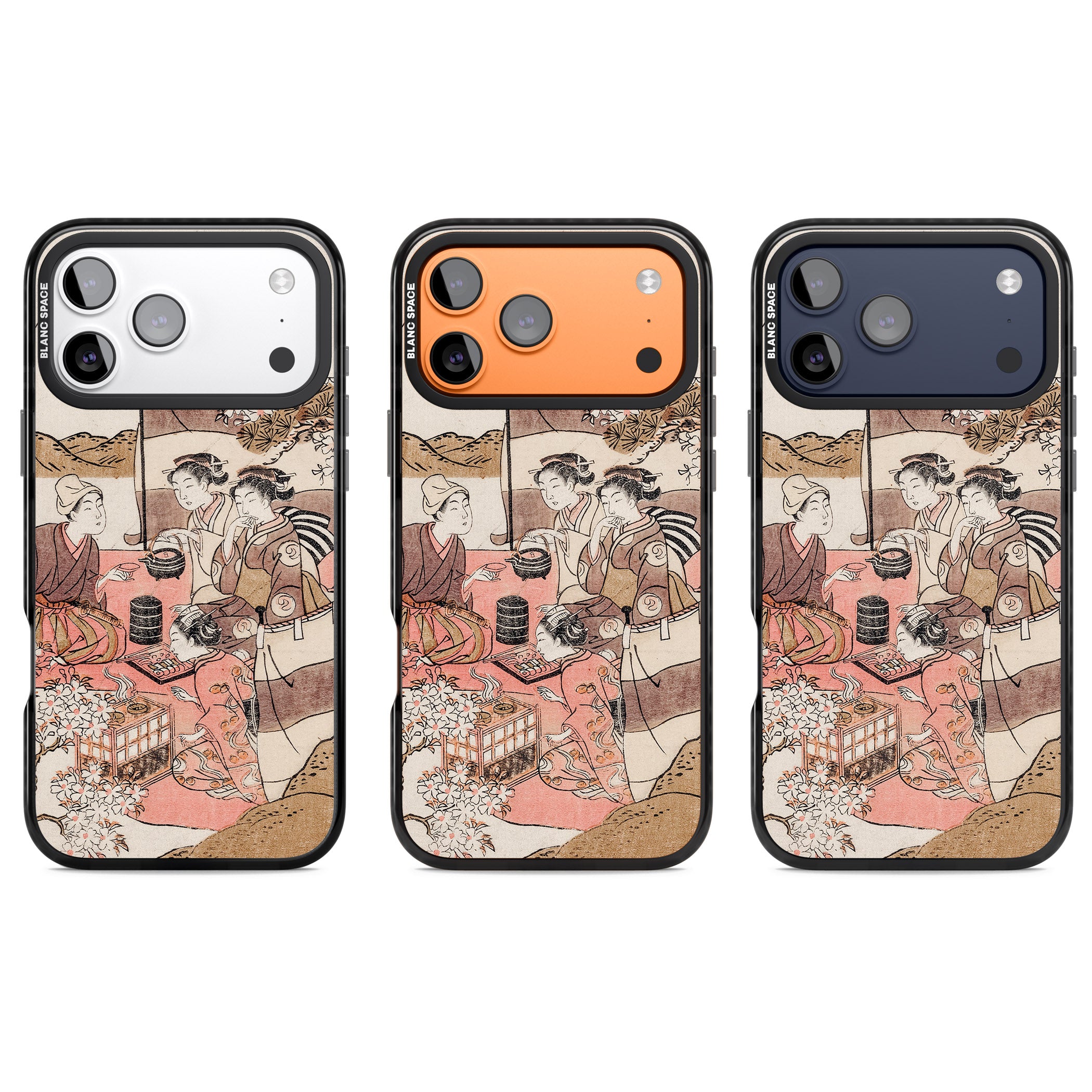 Japanese Afternoon Tea iPhone 17 Pro Impact Black Phone Case APT Impact Protection