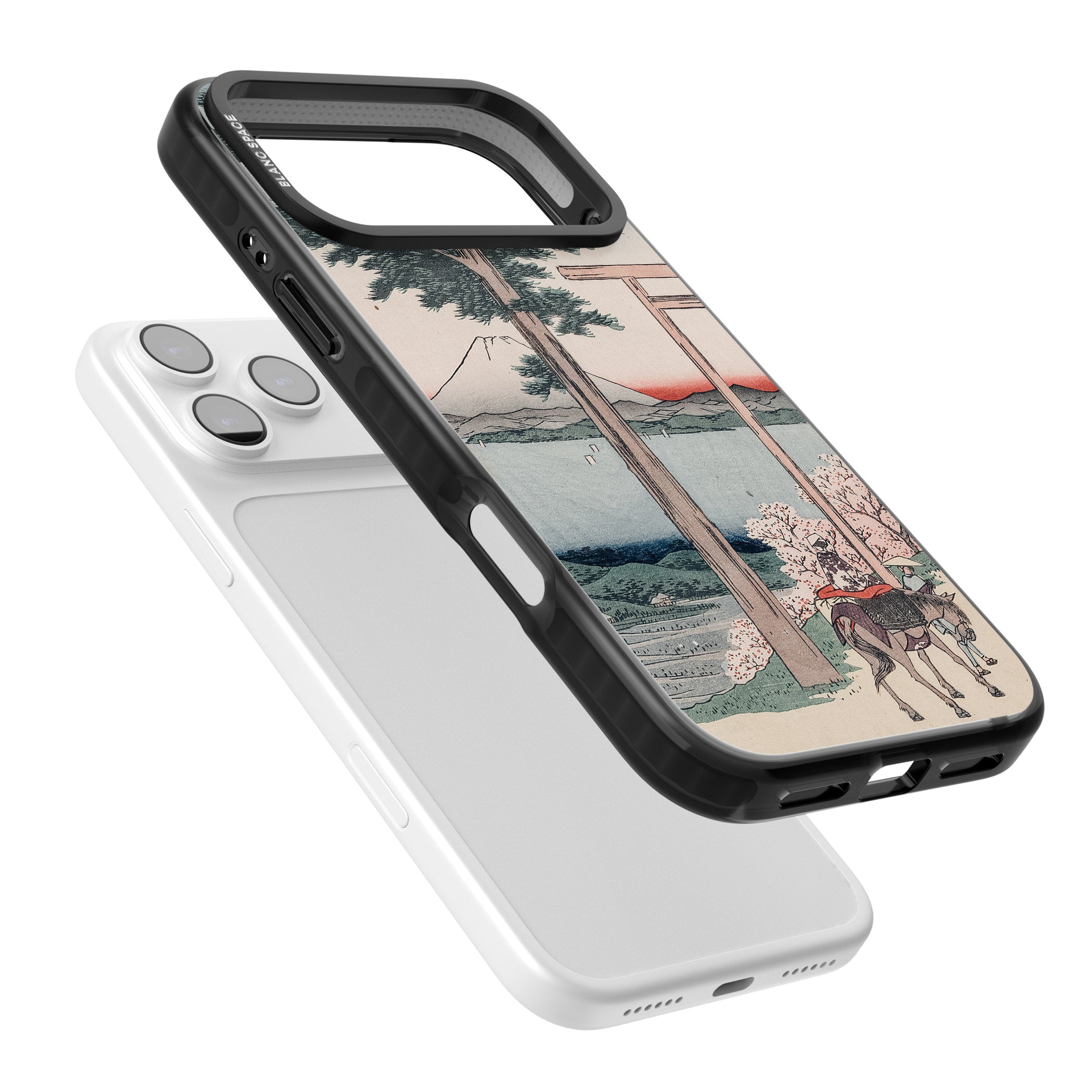 Gates To Mt. Fuji iPhone 17 Pro Max Impact Black Phone Case Colours