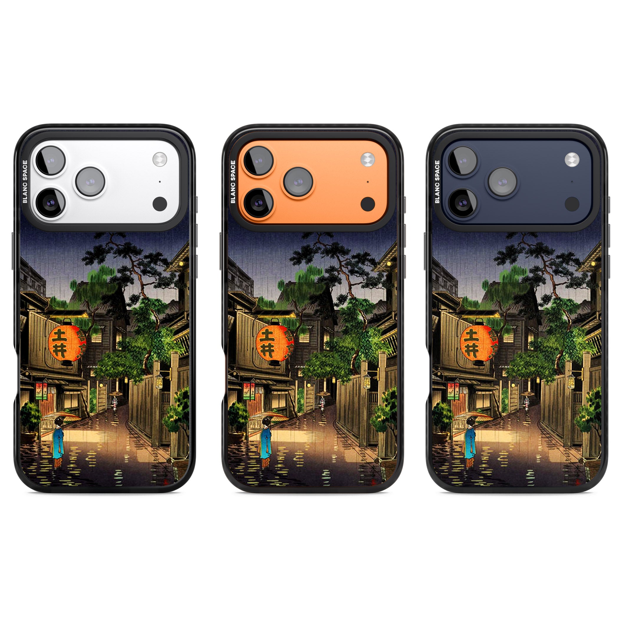 Evening In Ushigome iPhone 17 Pro Impact Black Phone Case APT Impact Protection