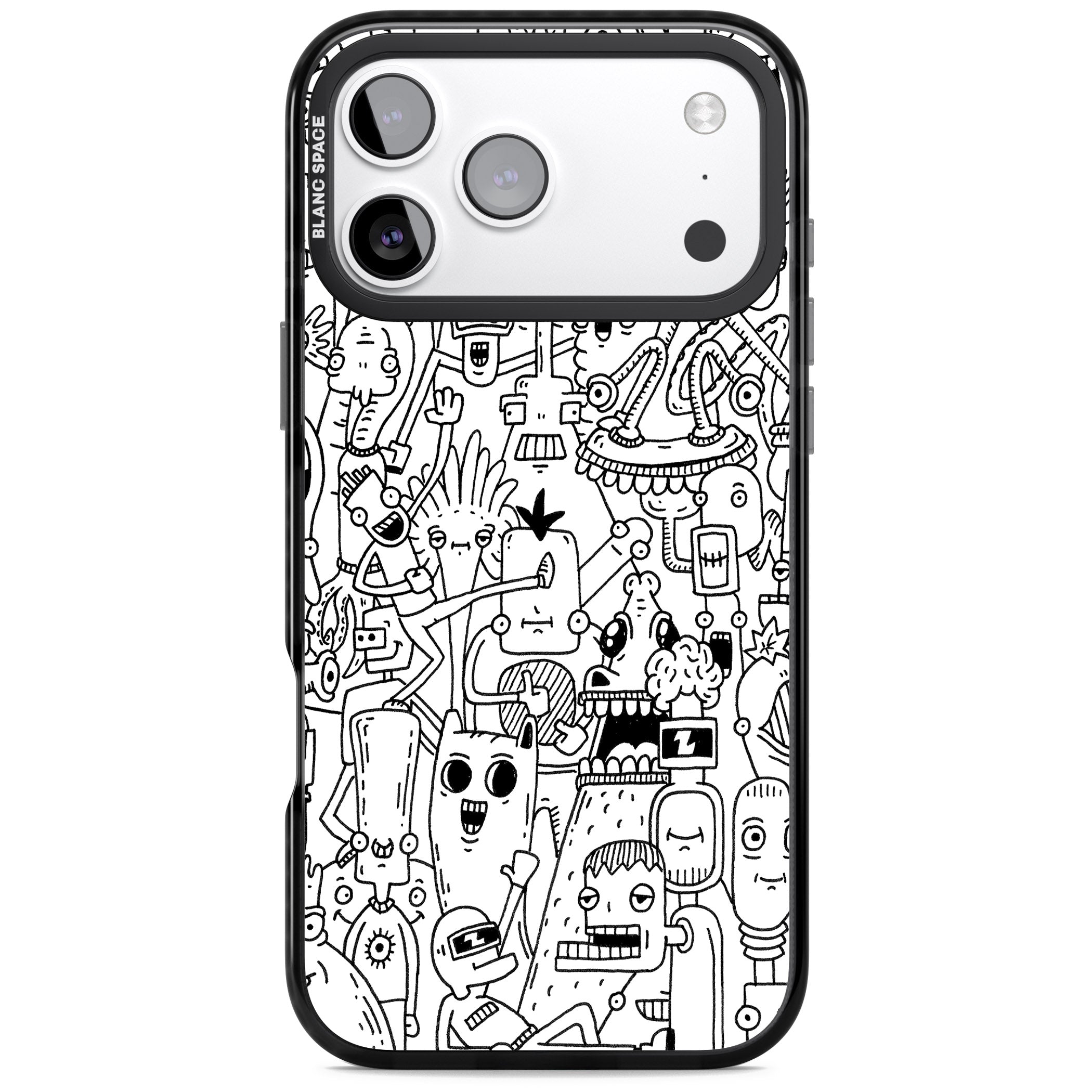 Stack Original iPhone 17 Pro Max Impact Black Phone Case