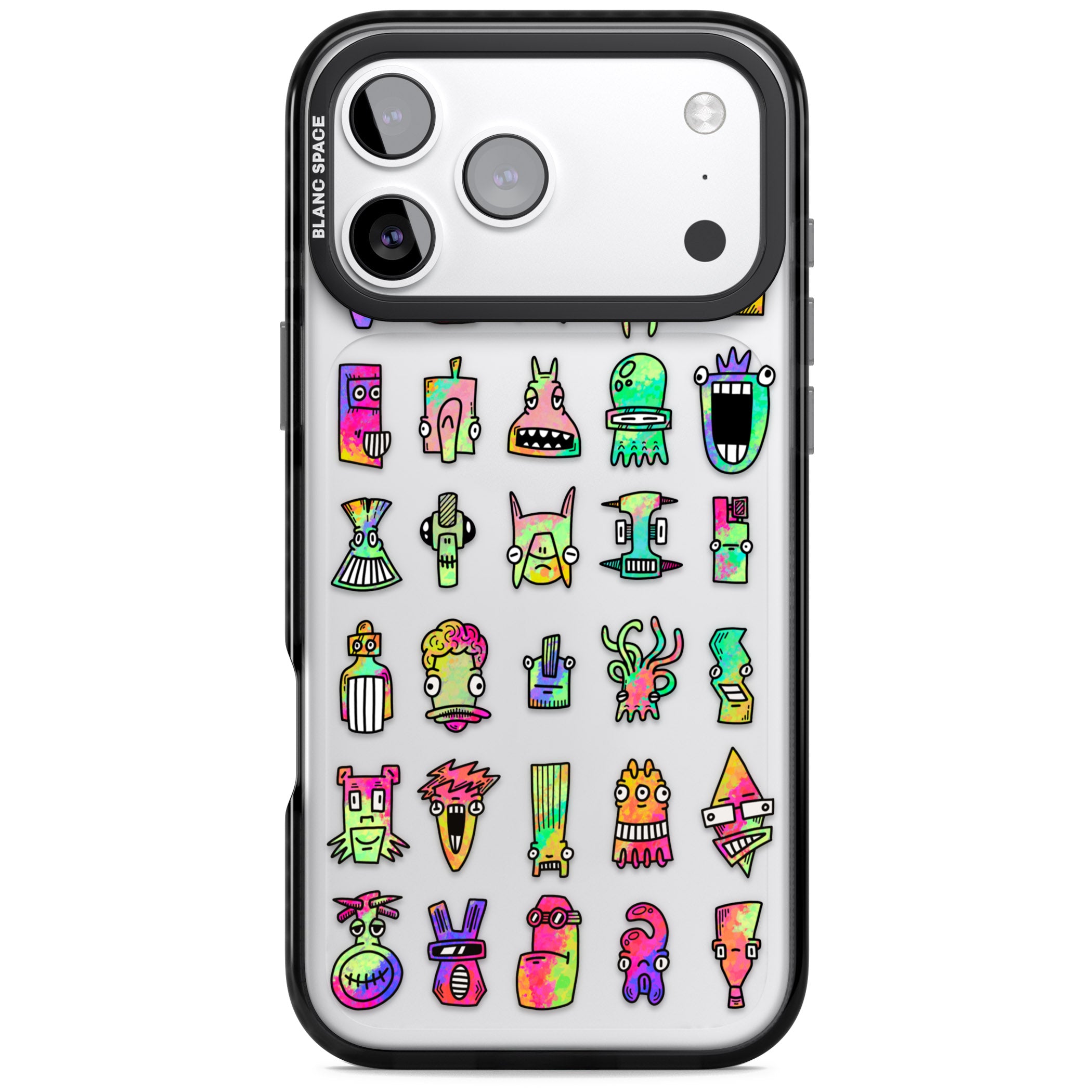 Splashy Friends iPhone 17 Pro Max Impact Black Phone Case