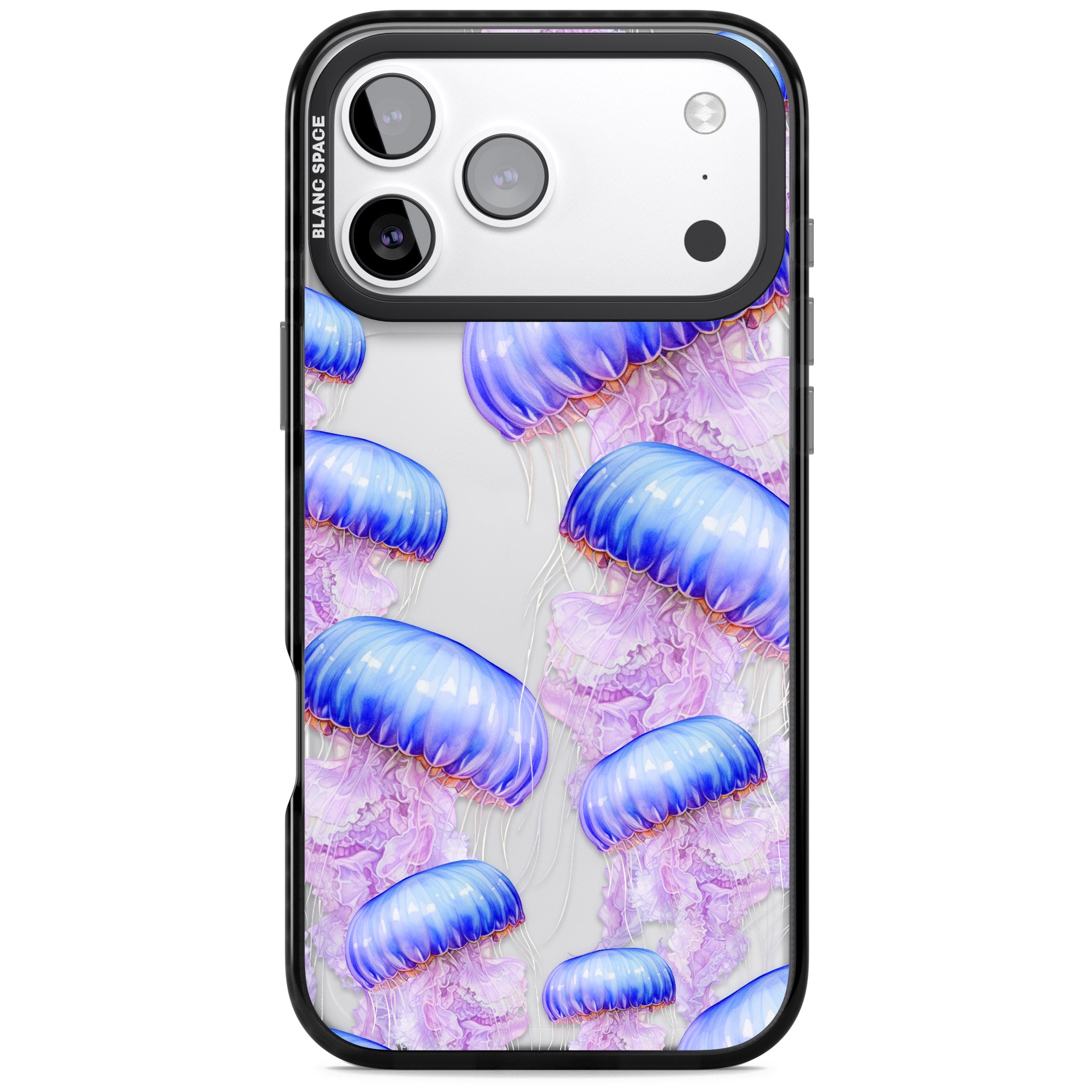Jellyfish iPhone 17 Pro Max Impact Black Phone Case