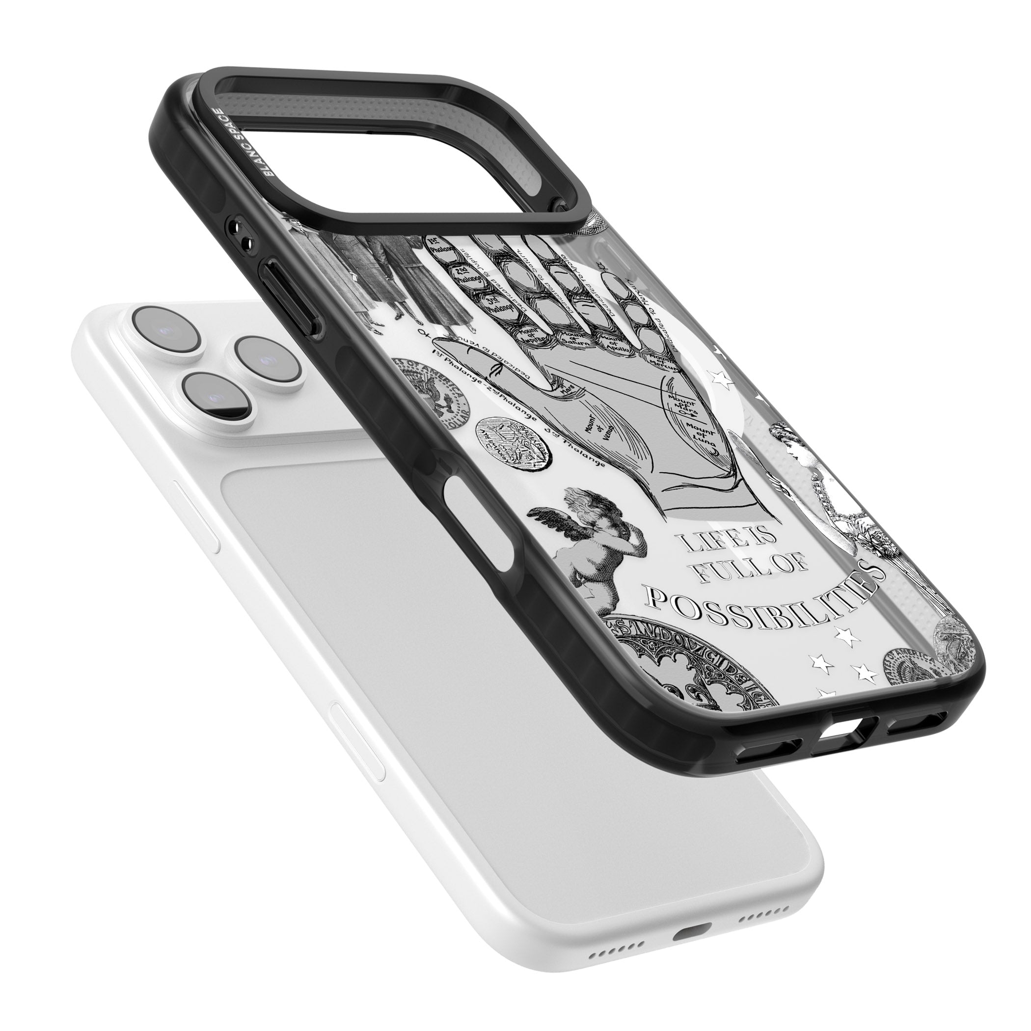 Life Is Full Of Possibilities iPhone 17 Pro Max Impact Pro Black Phone Case Colours