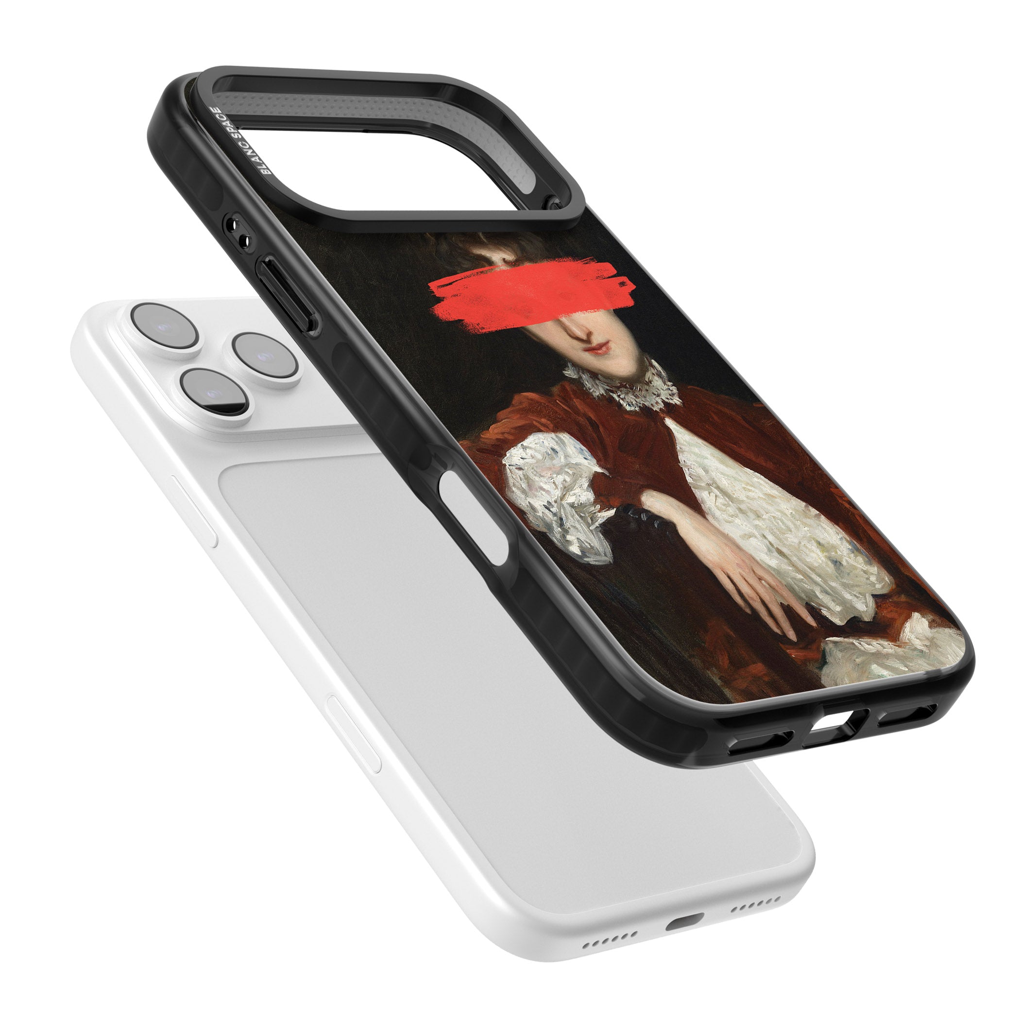 Paint Stroke iPhone 17 Pro Max Impact Pro Black Phone Case Colours