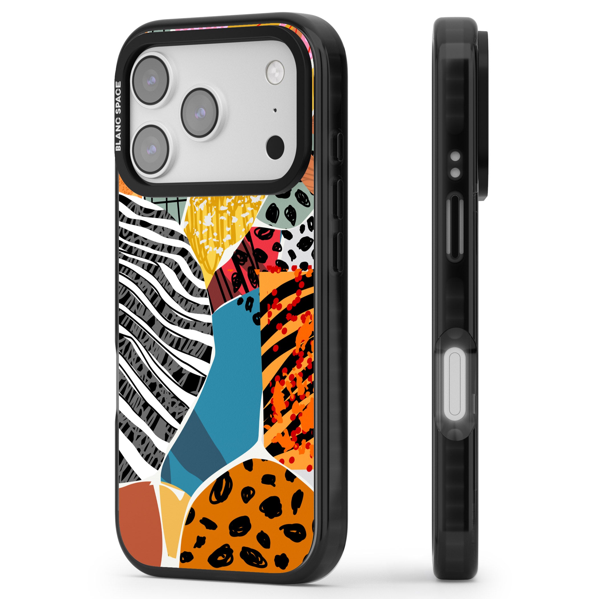 Print Passion iPhone 17 Pro Max Impact Pro Black Phone Case Side Profile