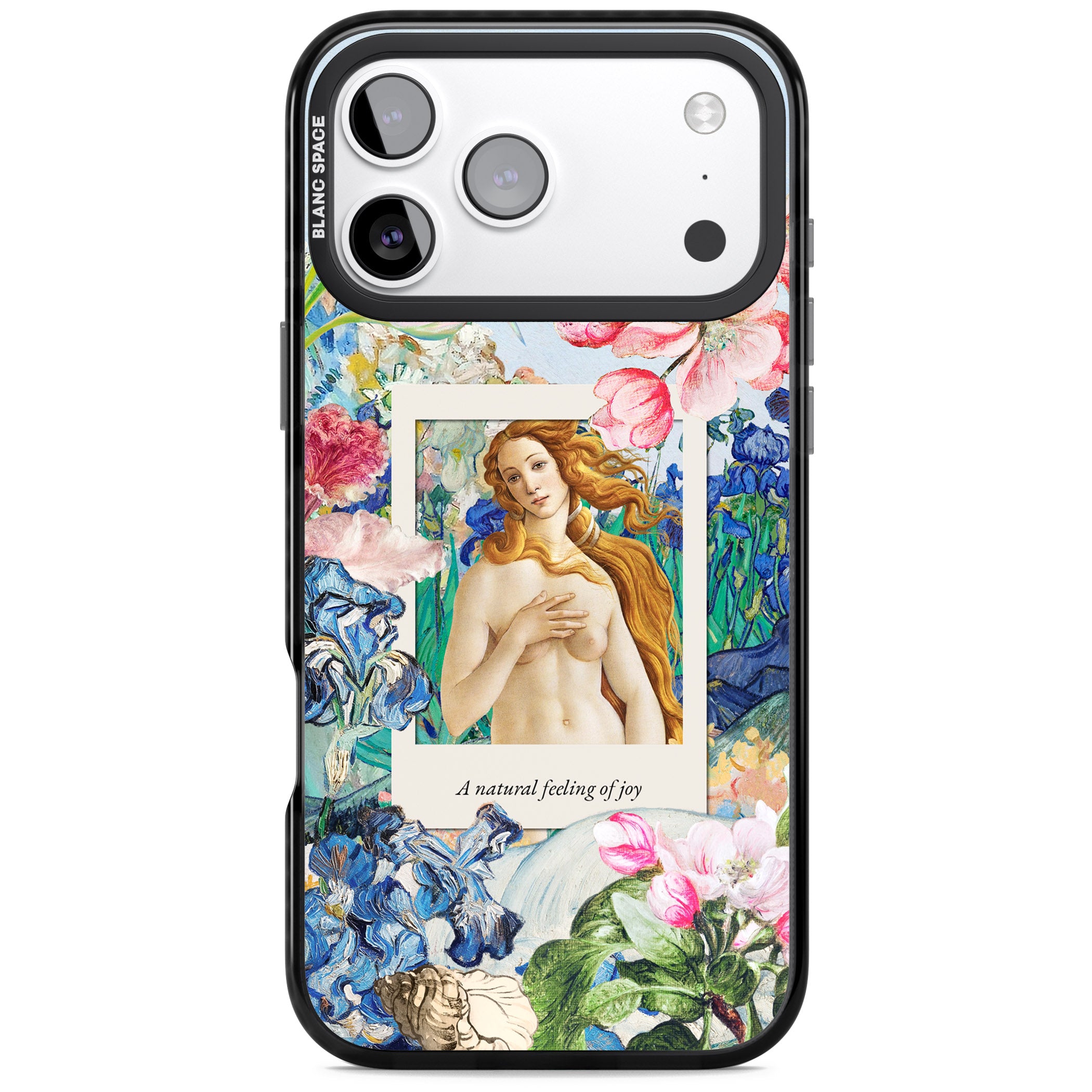 Botticelli Venus iPhone 17 Pro Max Impact Pro Black Phone Case