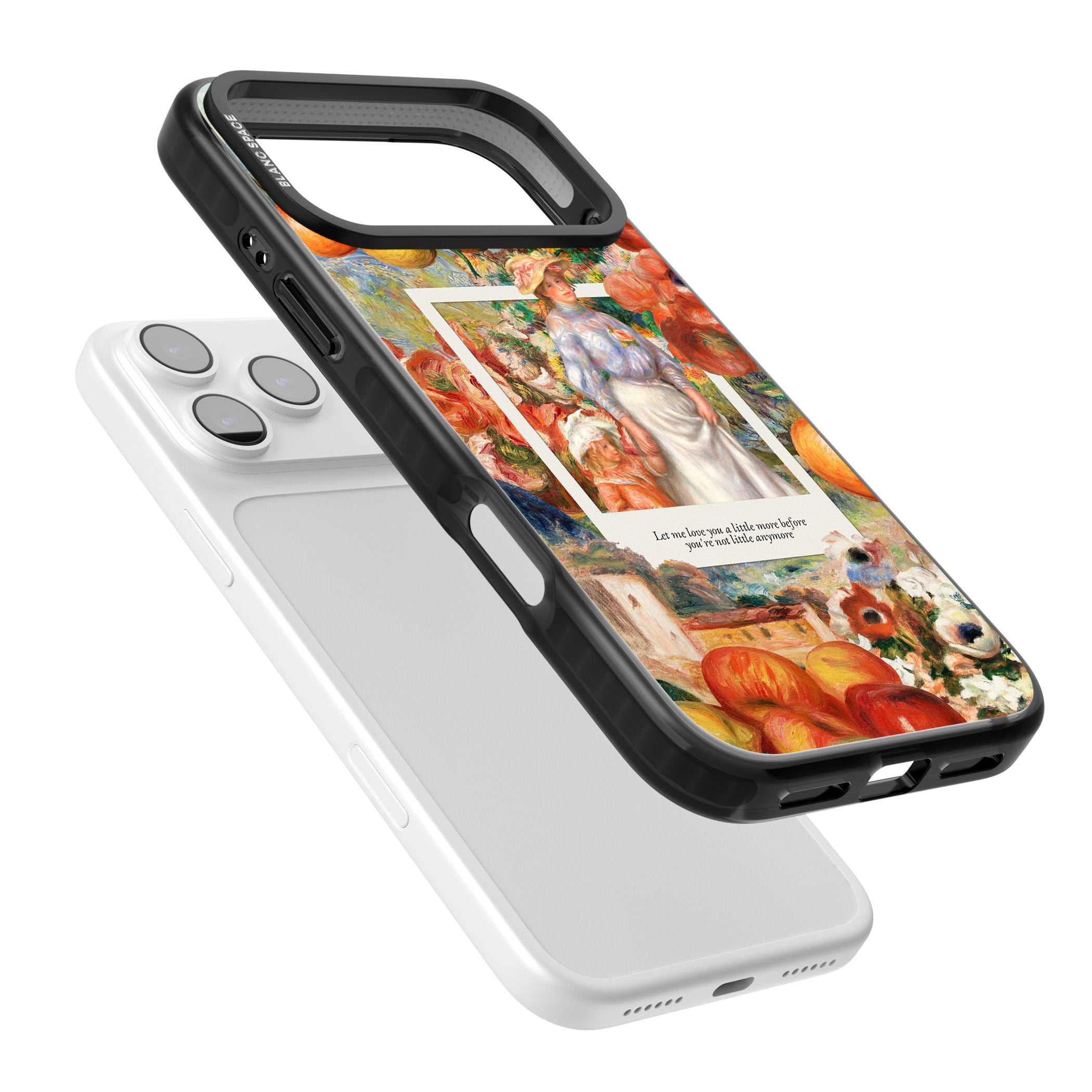 Renoir Mother & Child iPhone 17 Pro Max Impact Pro Black Phone Case Colours