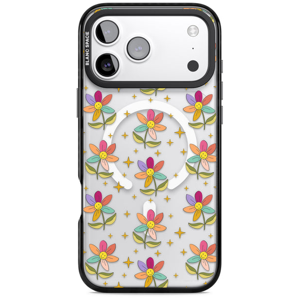 Boho Celestial Happy Flower