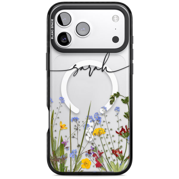 Personalised Wildflower Script