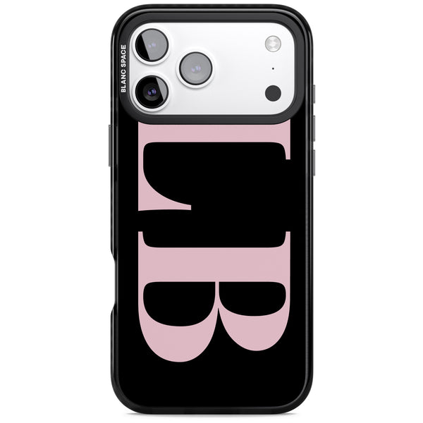 Personalised Pink & Black Letters
