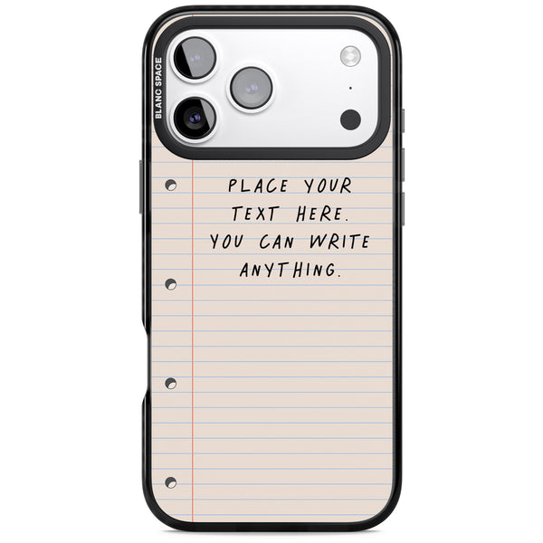 Personalised Lined Paper