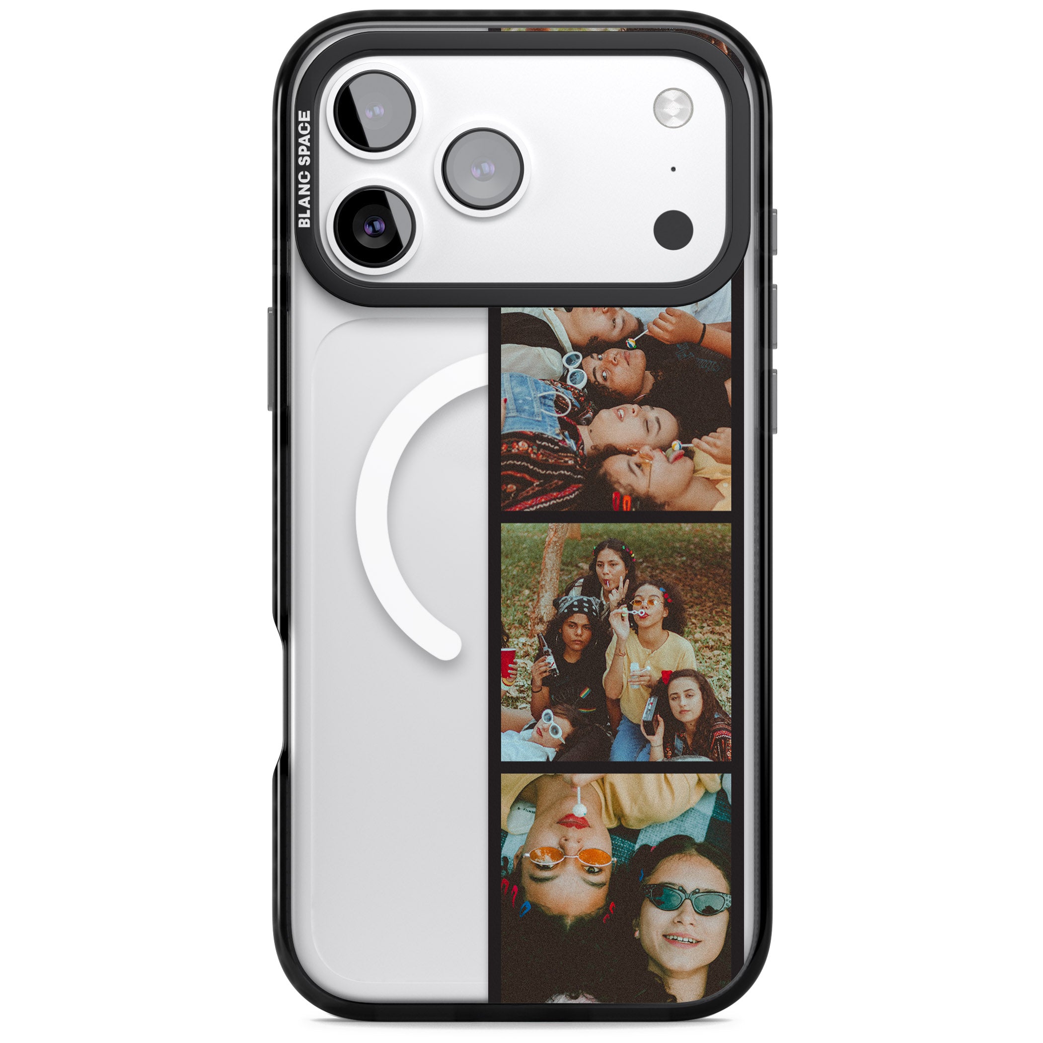 Personalised Photo Strip iPhone 17 Pro Max Impact Pro Black Phone Case
