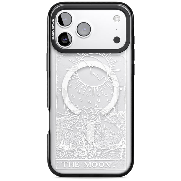 Personalised The Moon Tarot Card (White)