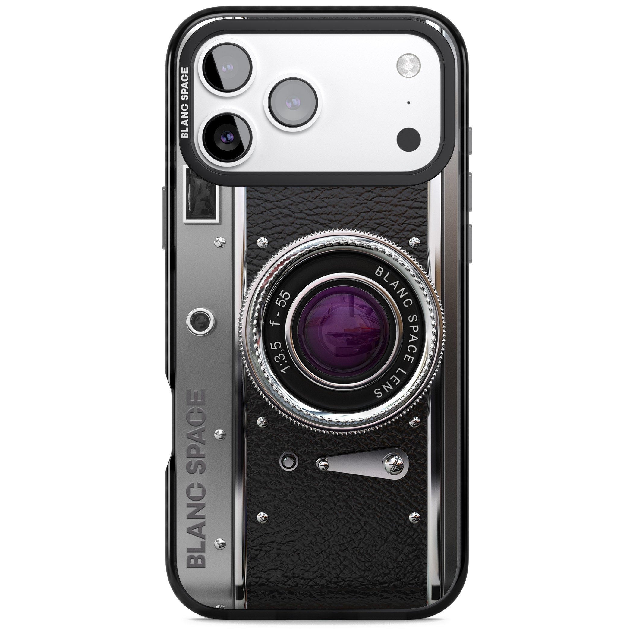 Vintage Retro Classic Camera iPhone 17 Pro Max Impact Pro Black Phone Case