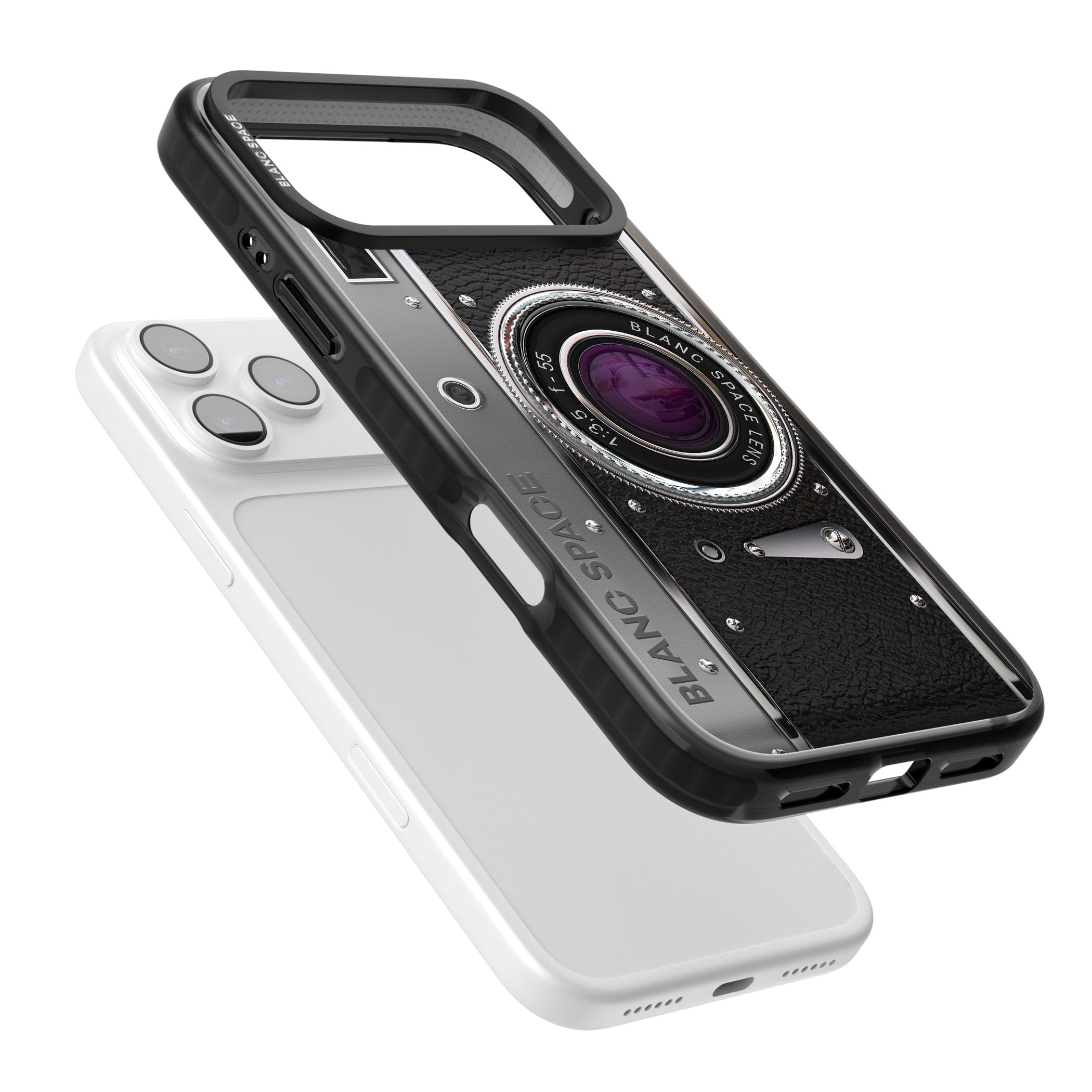Vintage Retro Classic Camera iPhone 17 Pro Max Impact Pro Black Phone Case Colours