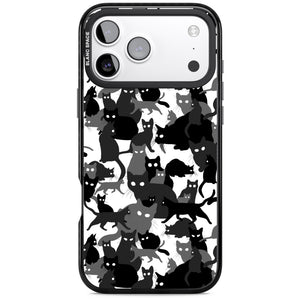 Black & White Cat Camouflage