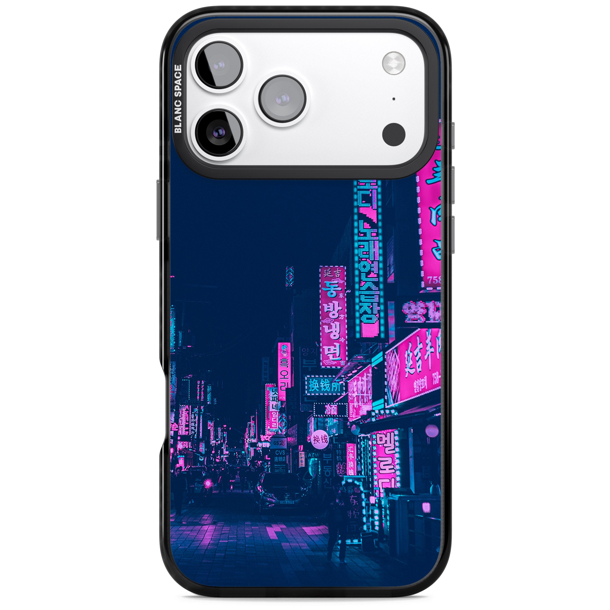 Neon Nights iPhone 17 Pro Max Impact Pro Black Phone Case