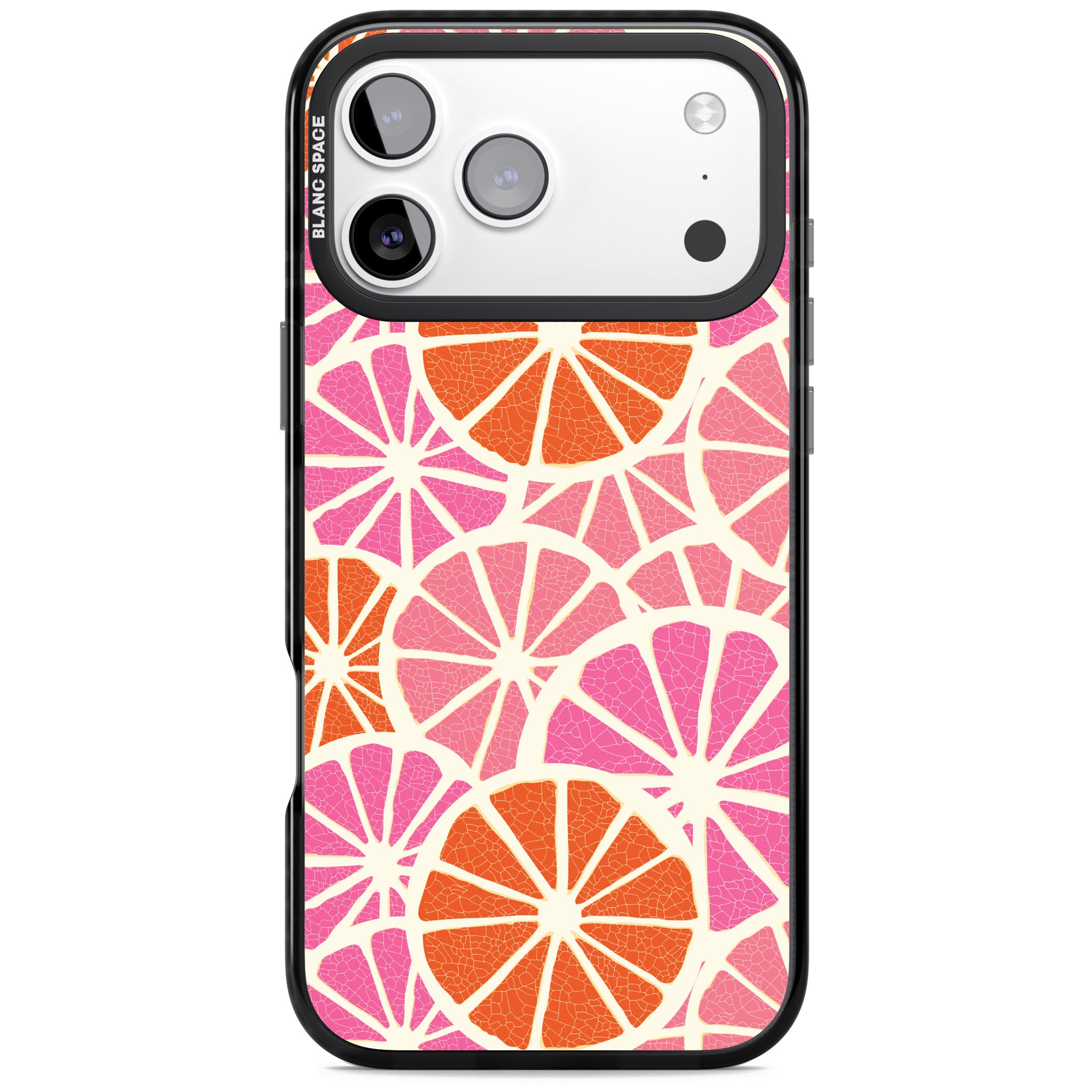 Citrus Slices iPhone 17 Pro Max Impact Pro Black Phone Case
