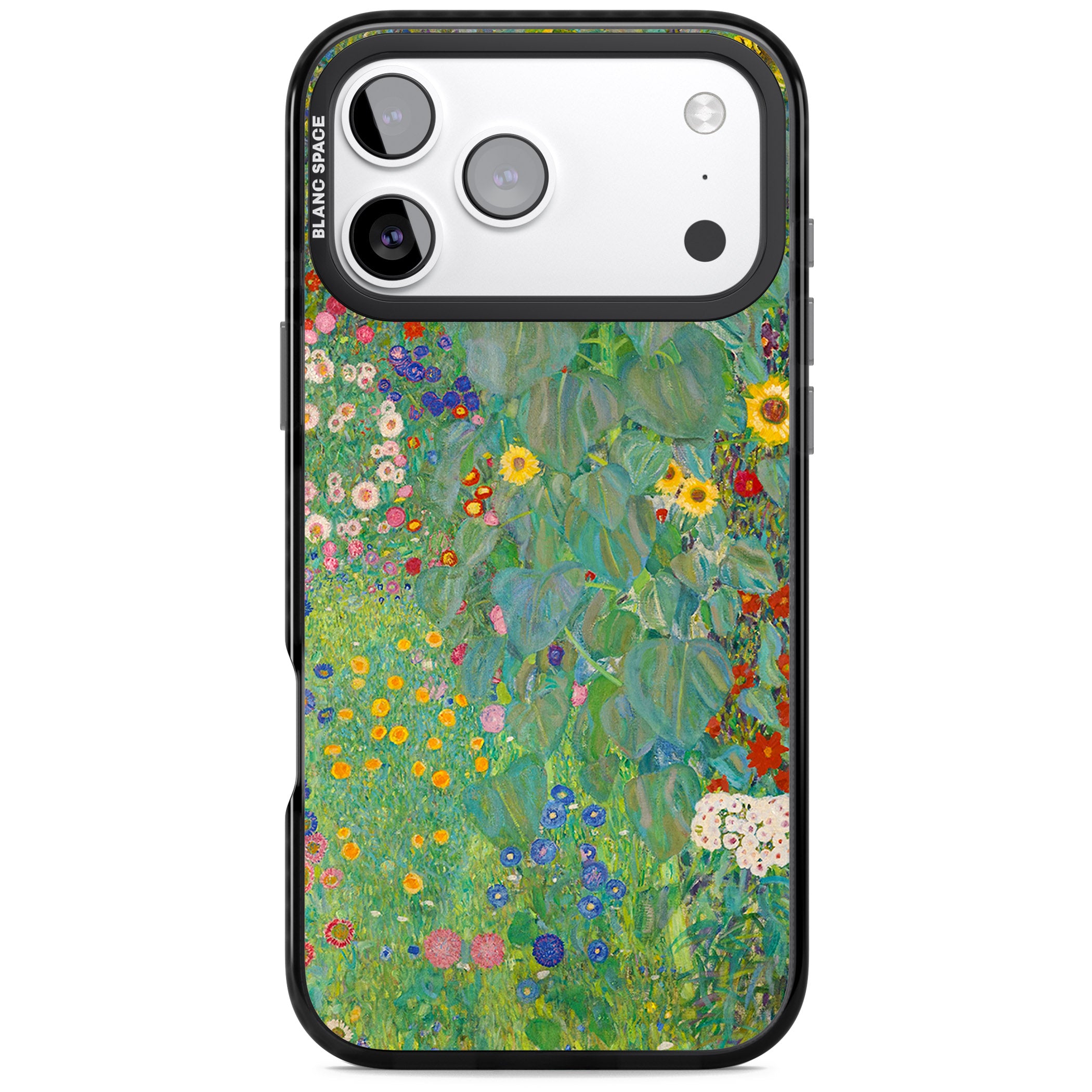 Farm Garden With Sunflowers iPhone 17 Pro Max Impact Pro Black Phone Case